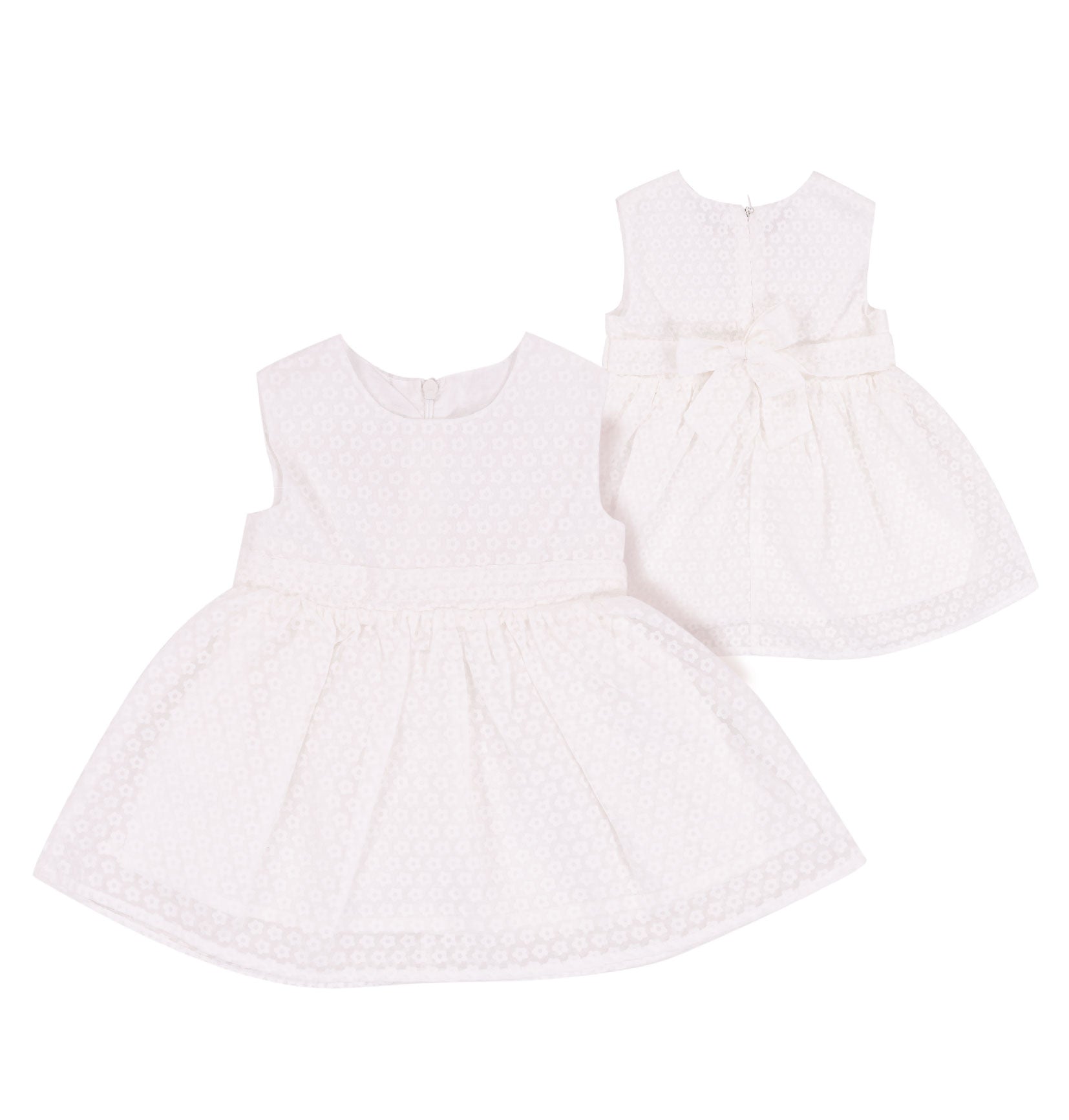 Vestitino Bimba Rosa con Fiocco