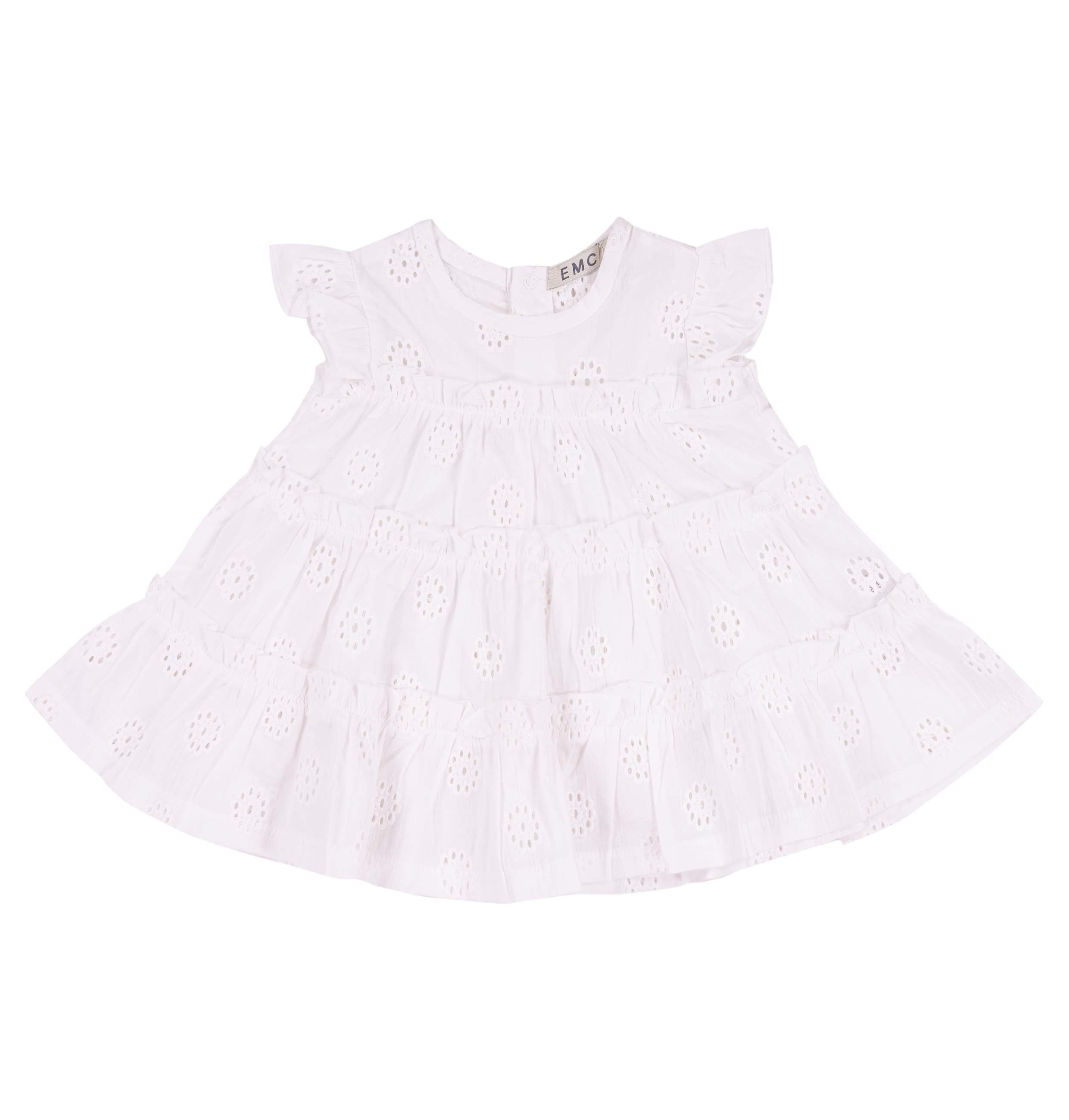 Vestito Bimba EMC in Sangallo a Balze