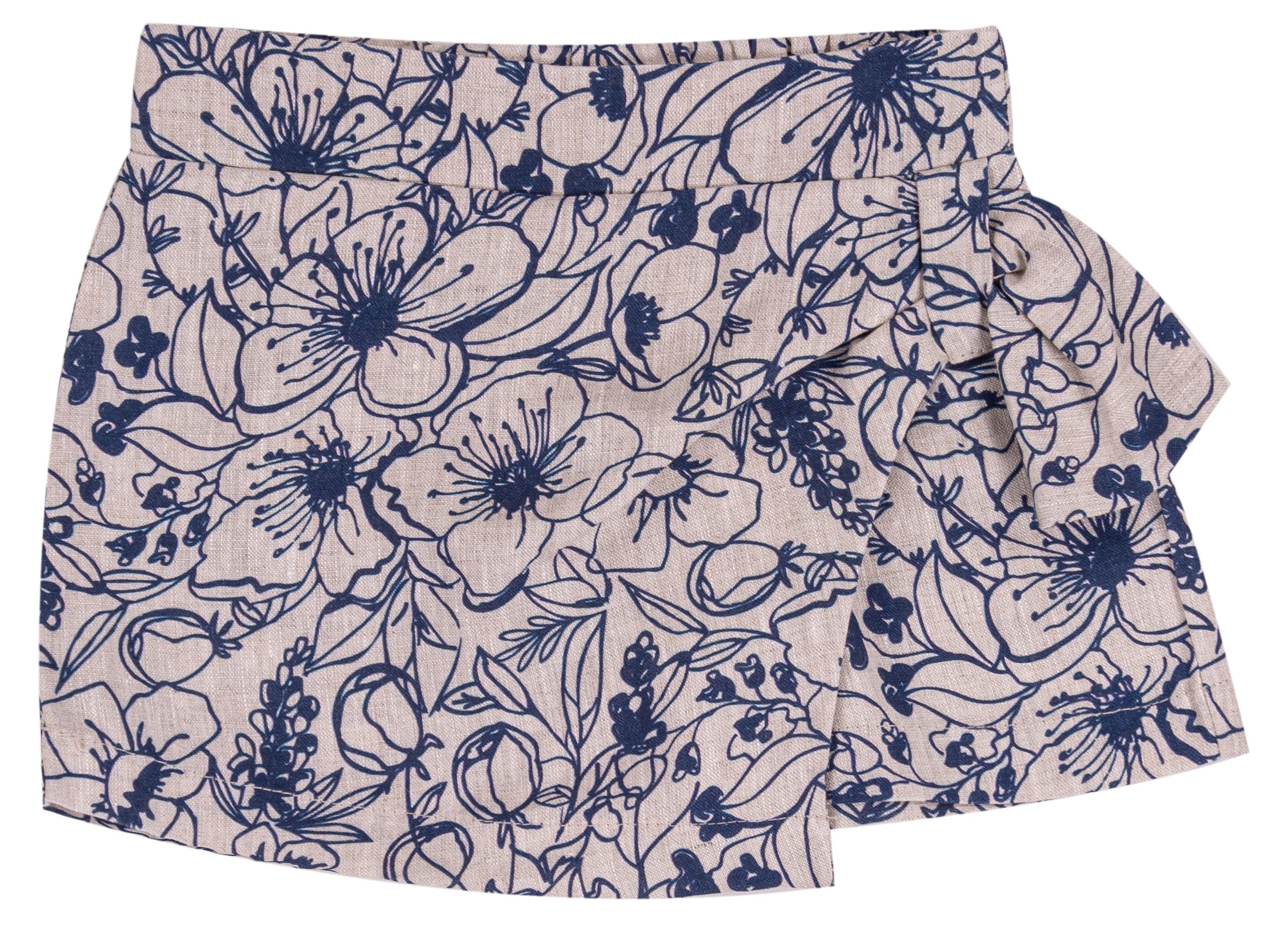 Gonna Pantalone Bambina in 100% Lino