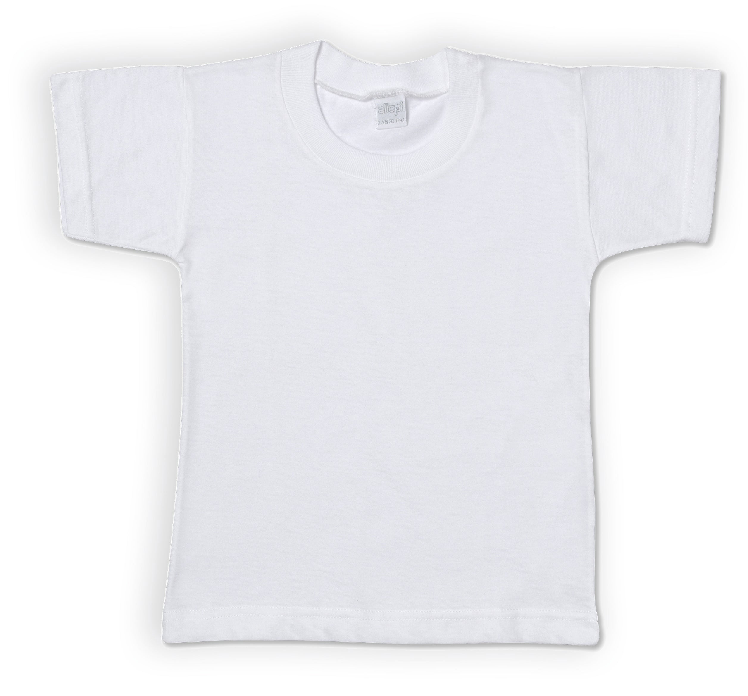 Set 6 Magliette Intime Bambino in Jersey di Cotone