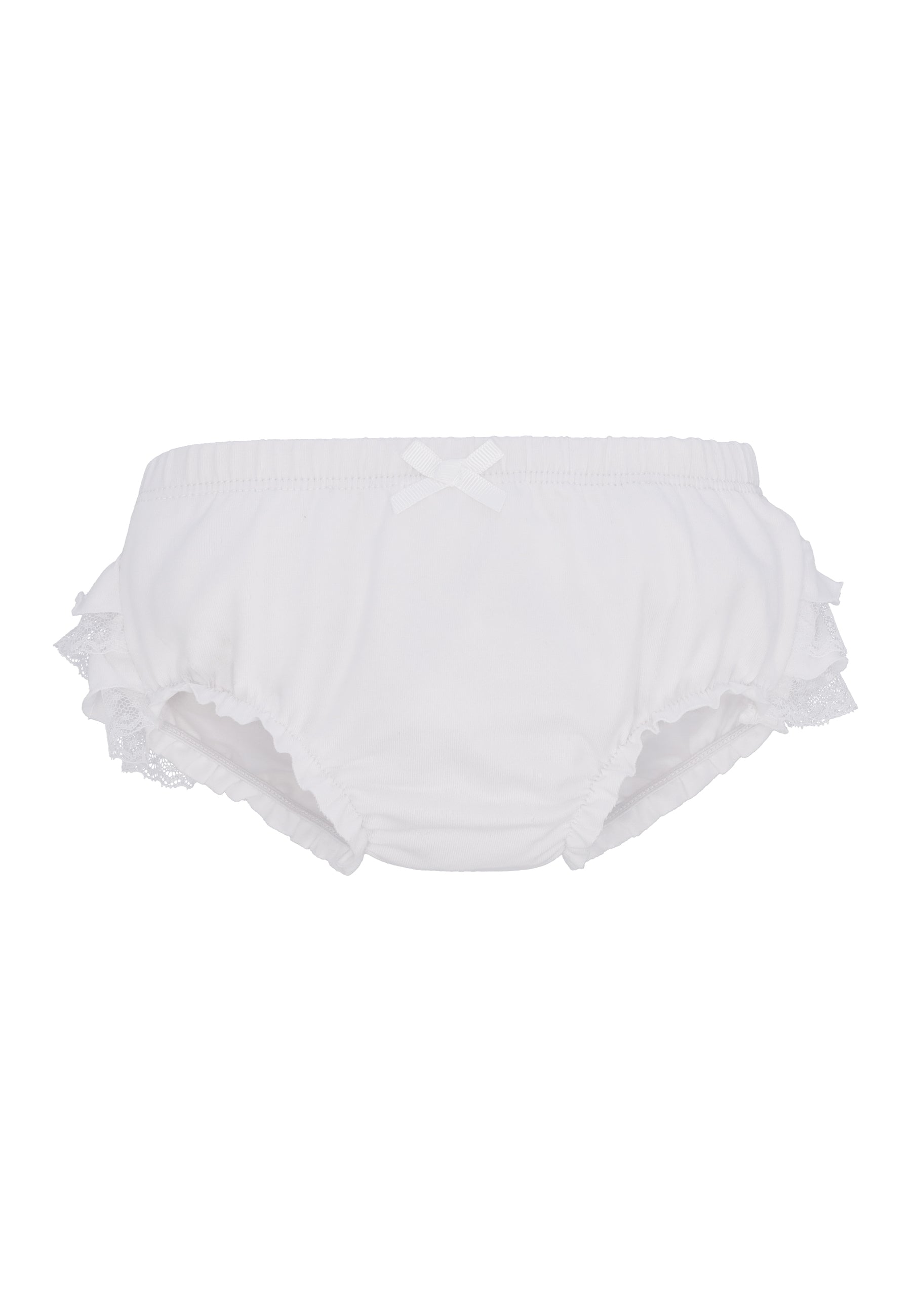 Mutandina Anatomica Bambina in Cotone Elasticizzato con Fiocchetto