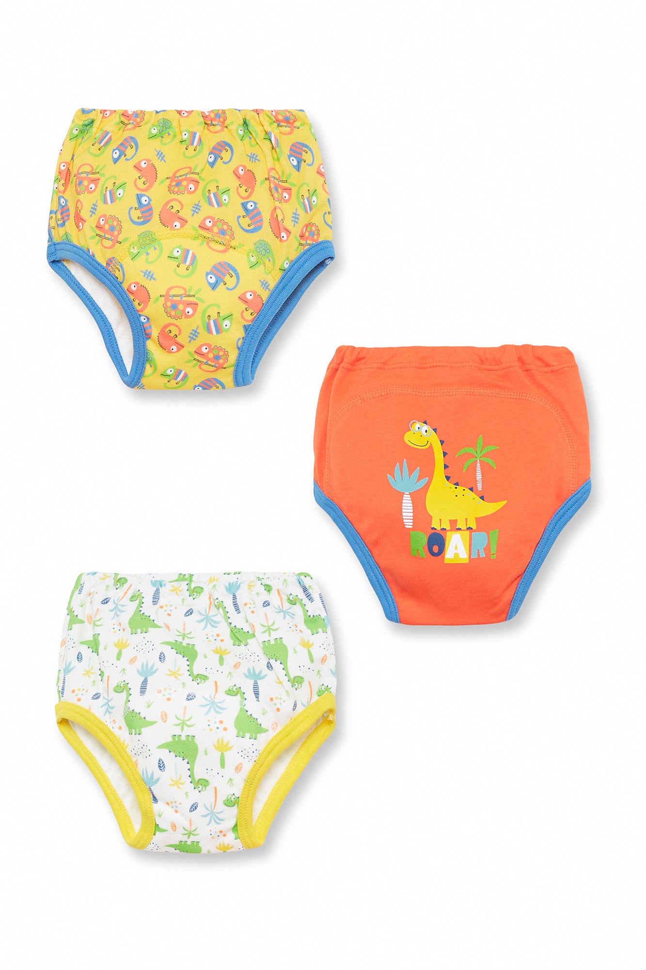 Set 3 Mutandine Apprendimento Bambino in Puro Cotone