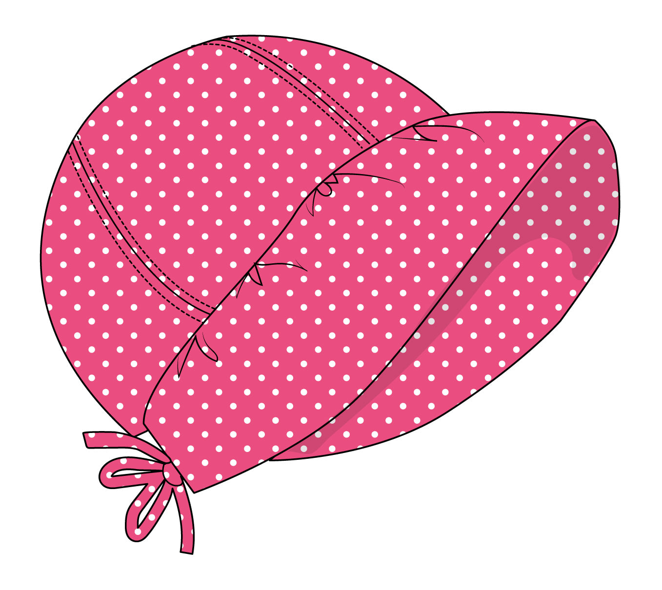 Cappello Pescatore Bimba in 100% Cotone