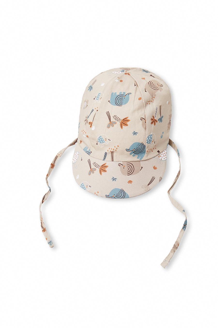 Cappello Bambino con Visiera e Laccetto Fantasia Safari