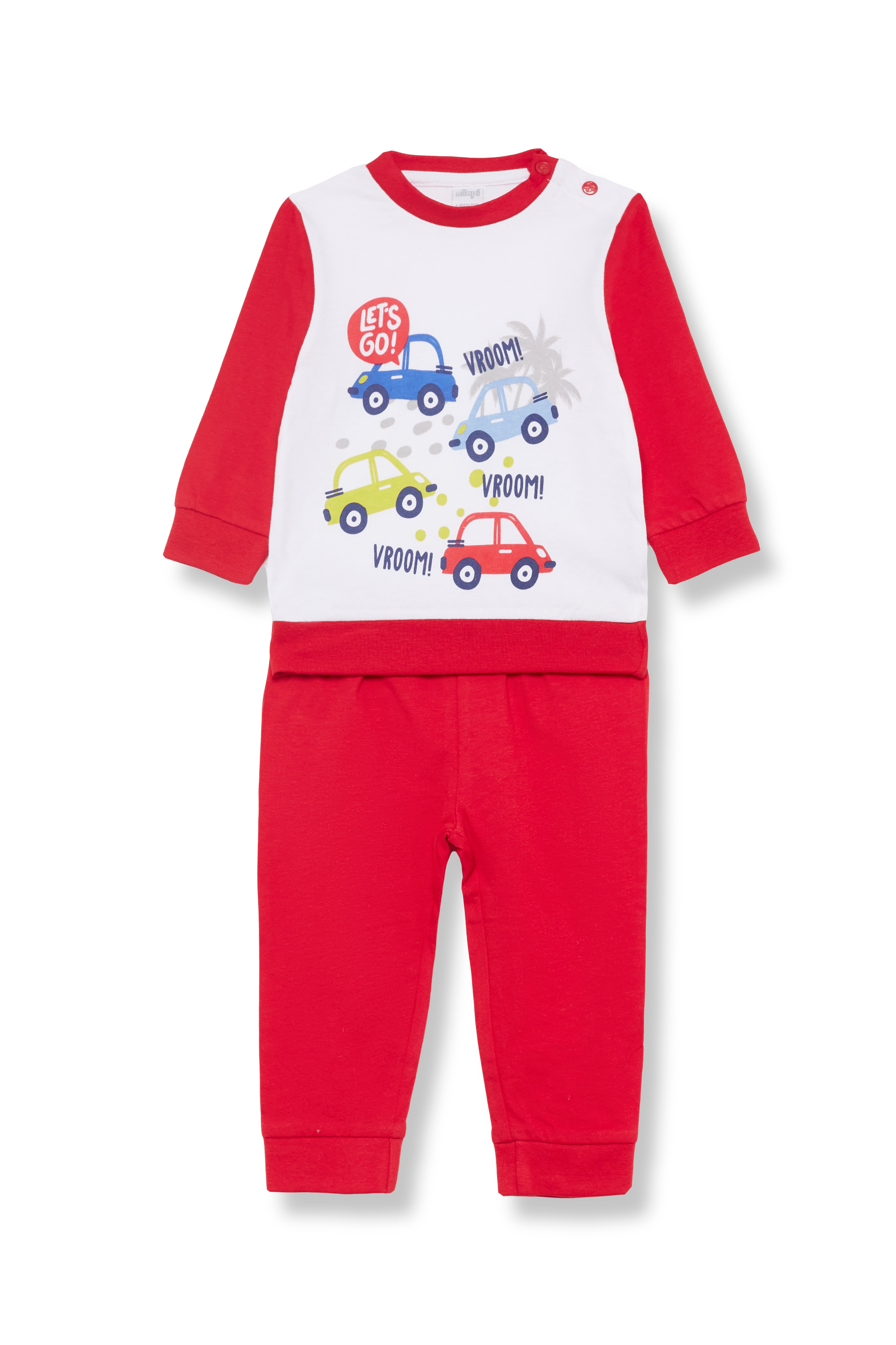 Pigiama Lungo Bambino in Puro Cotone