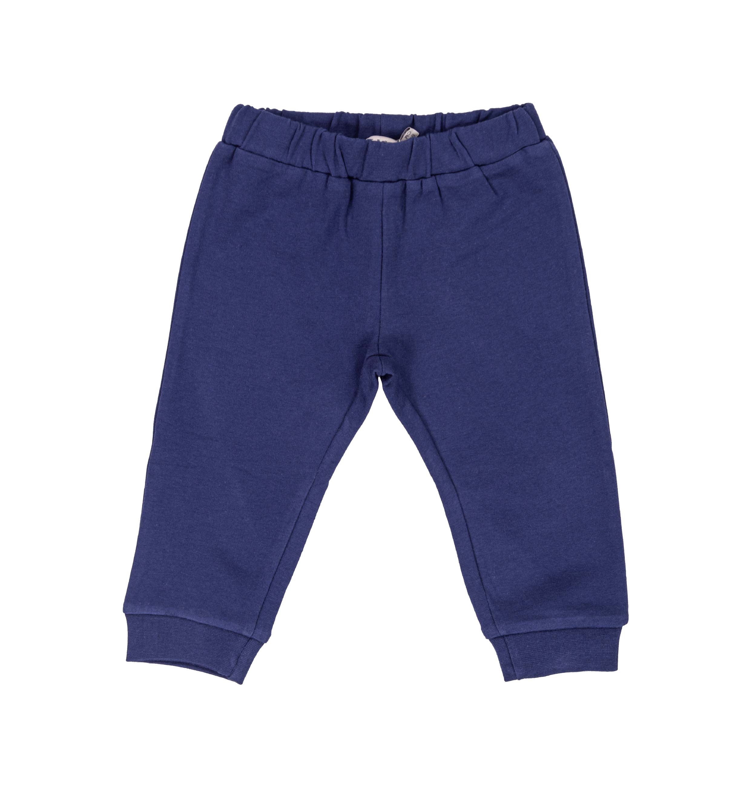 Pantalone Tuta Bambino Cotone Stretch Elastico Vita