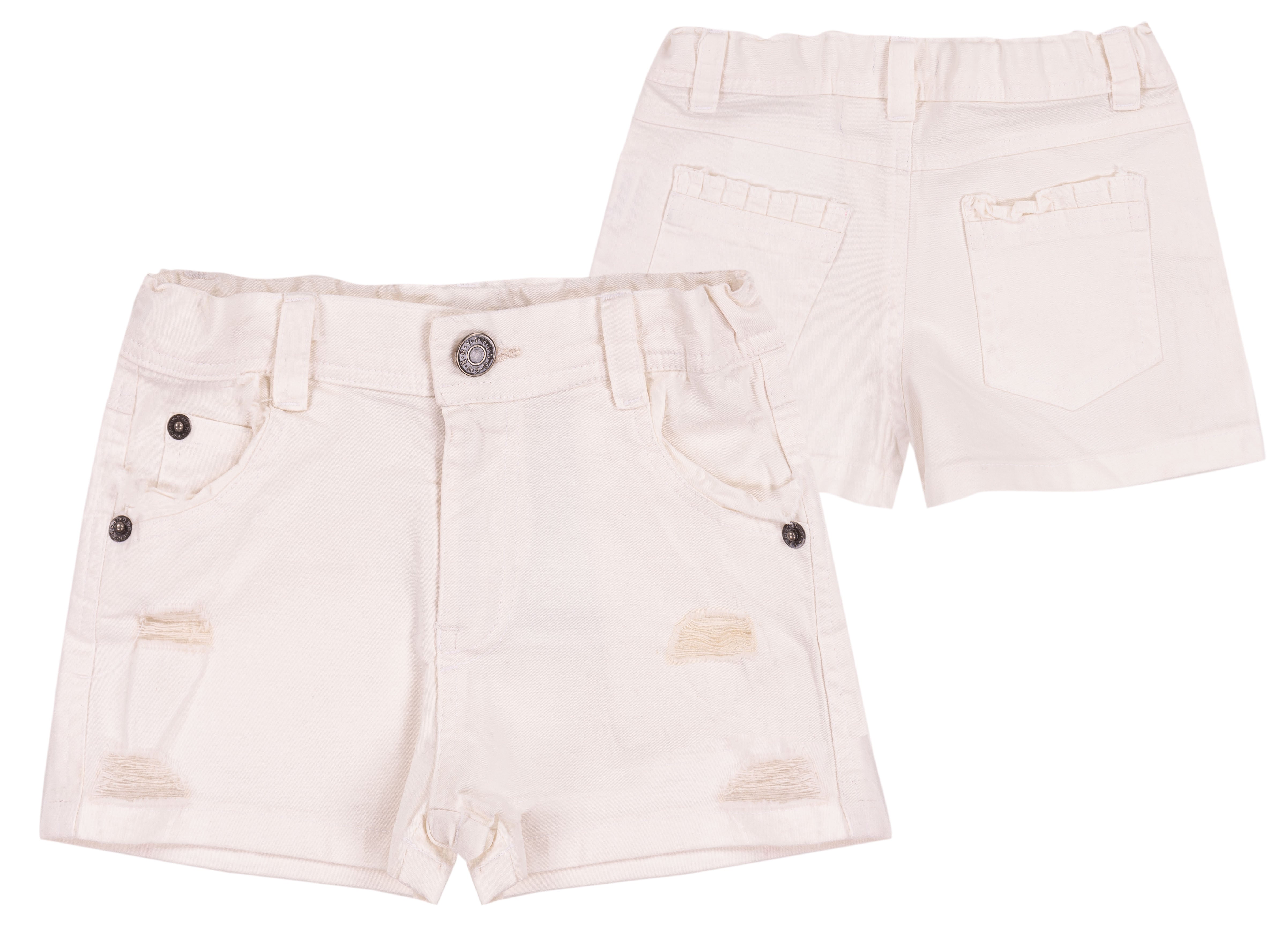 Bermuda Bimba EMC Stretch | Effetto Strappato Trendy