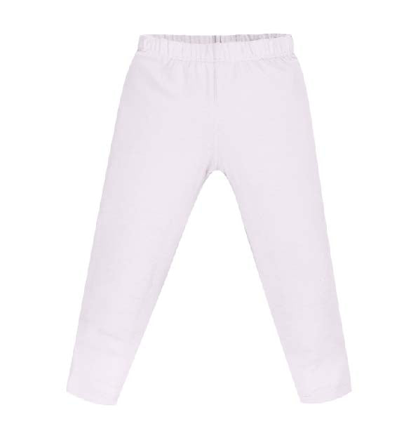 Leggings Bambina in Cotone Elasticizzato Basic