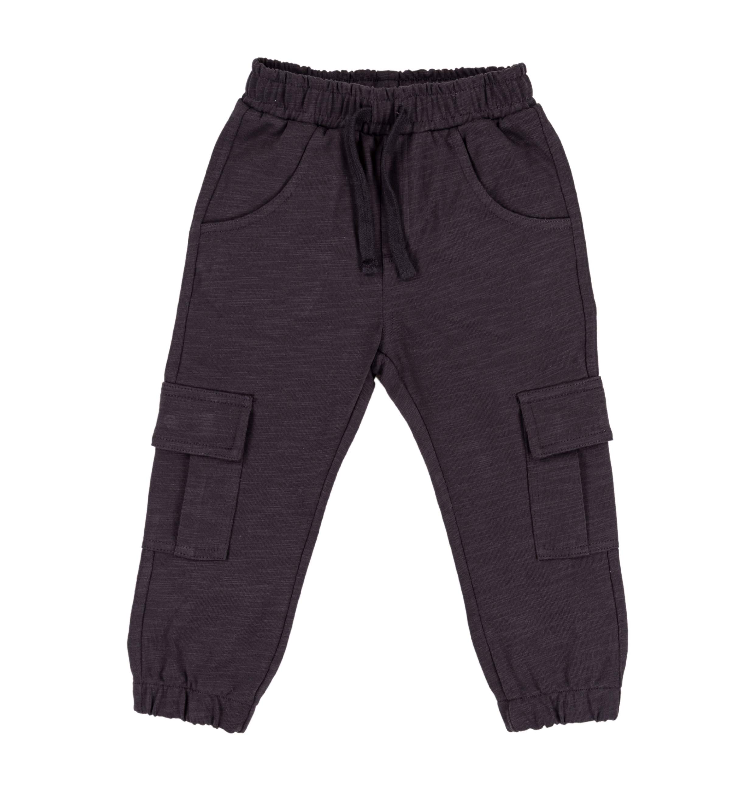 Pantalone Tuta Cargo Bambino EMC in 100% Cotone | Jogger con Tasconi
