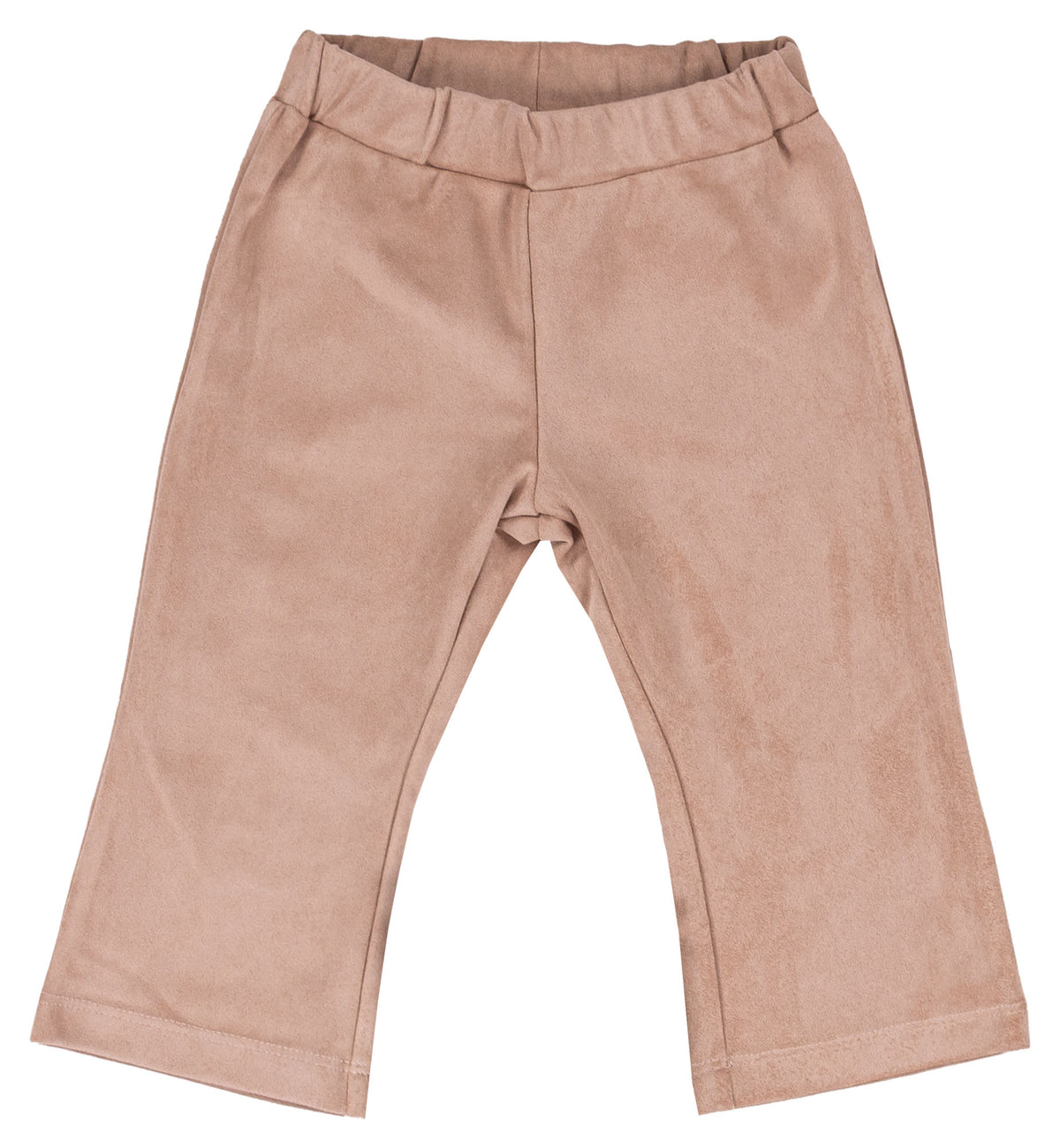 Pantalone Bimba EMC a Zampa in Ecosuede Effetto Camoscio