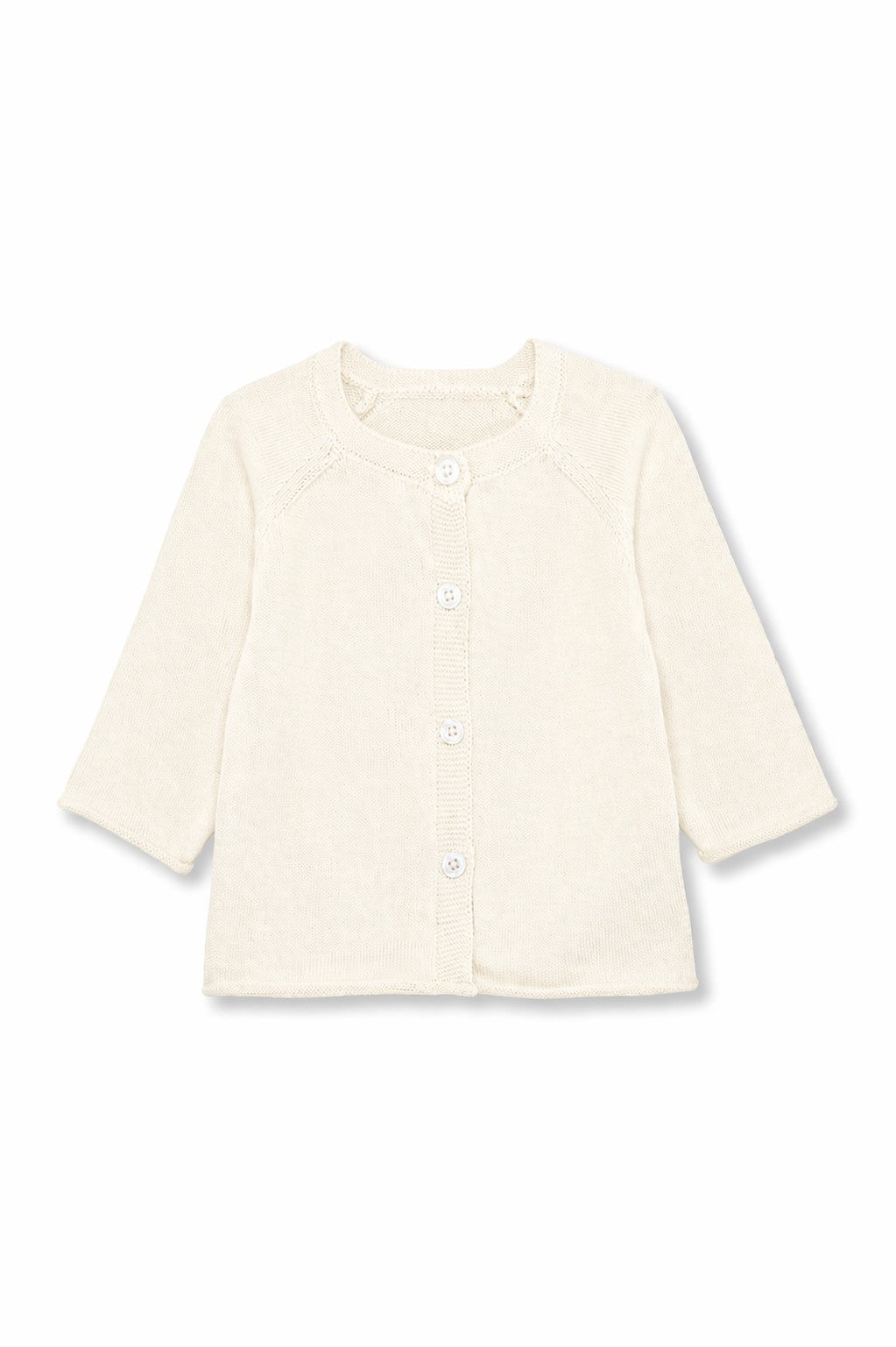Cardigan in Puro Cotone con Bottoni
