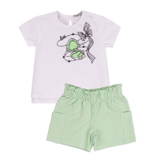 Completo Bimba EMC Due Pezzi | Jersey Stretch Soft