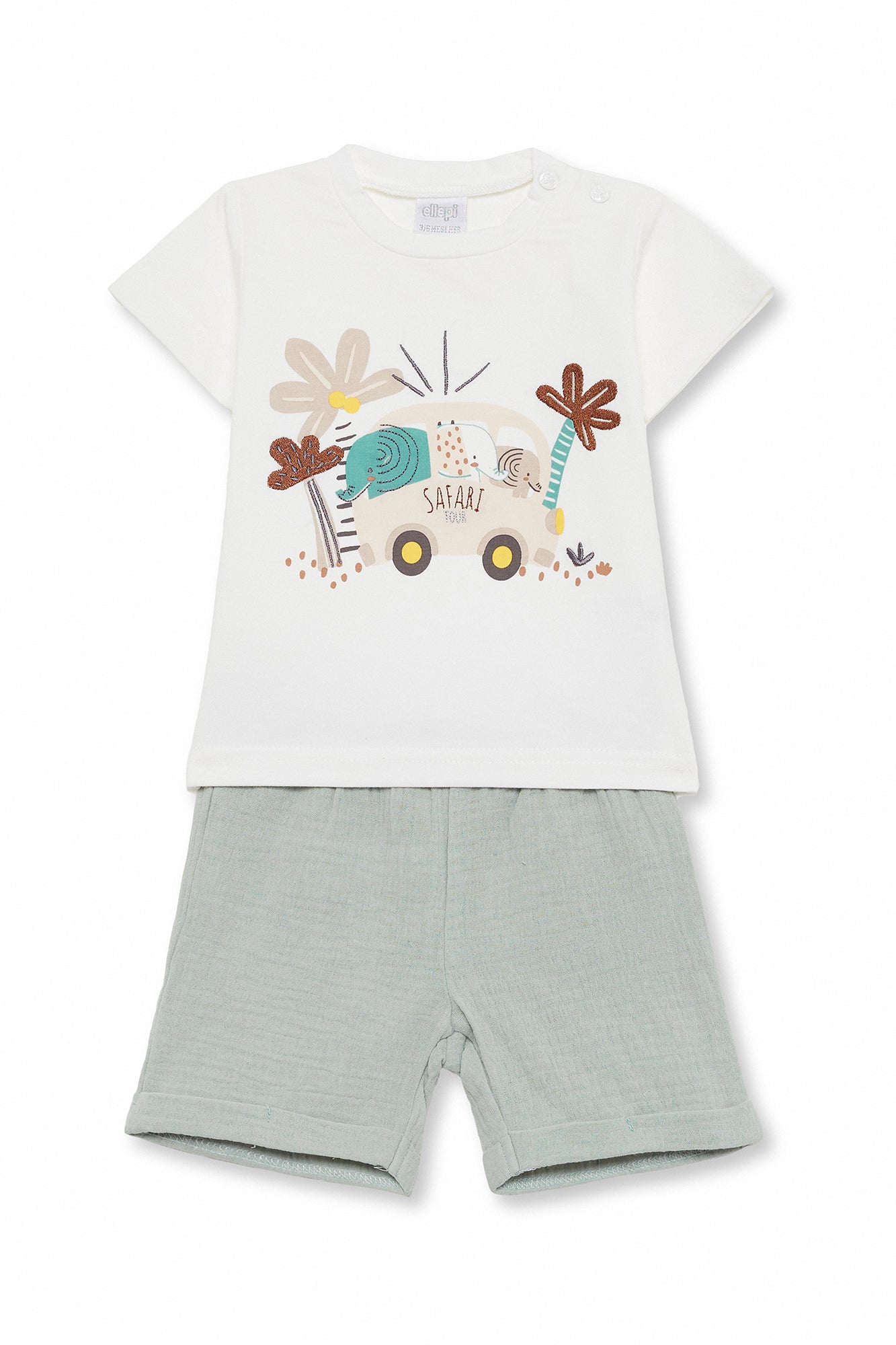 Completo Estivo Bambino in Jersey con Safari