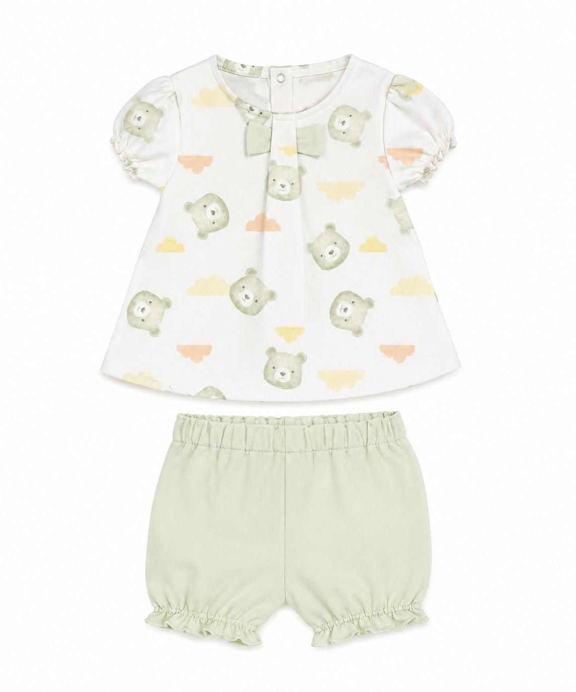 Completo Bambina Cotone Organico