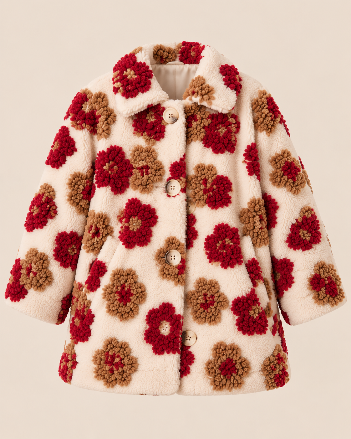 Cappotto Floreale Bimba EMC