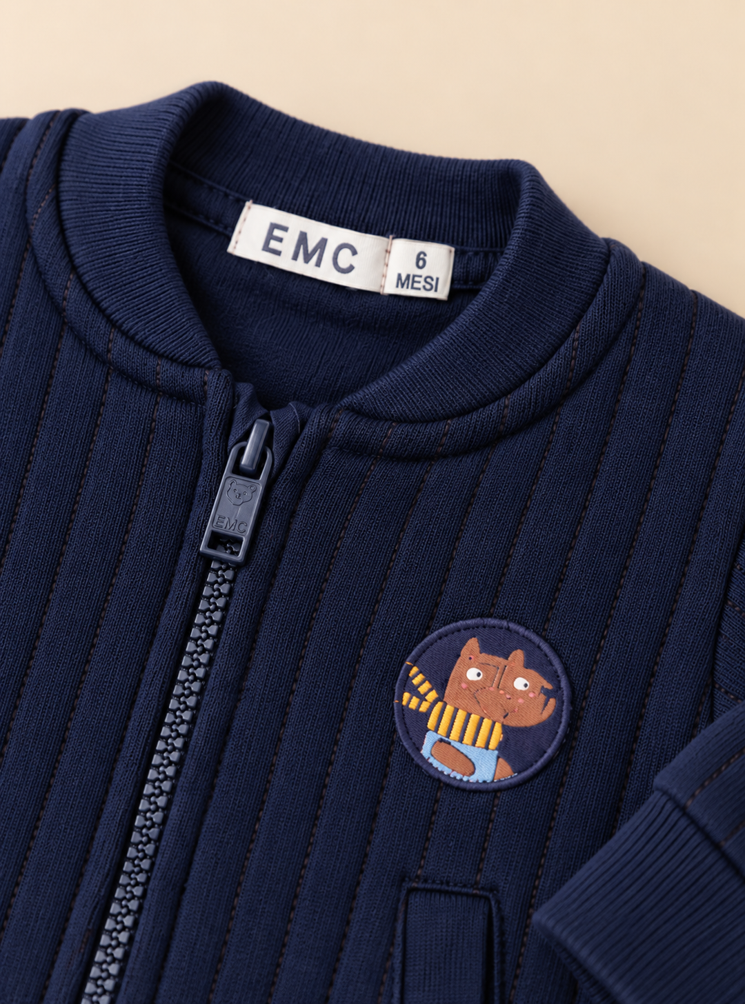 Cardigan Bimbo EMC Blu Trapuntato