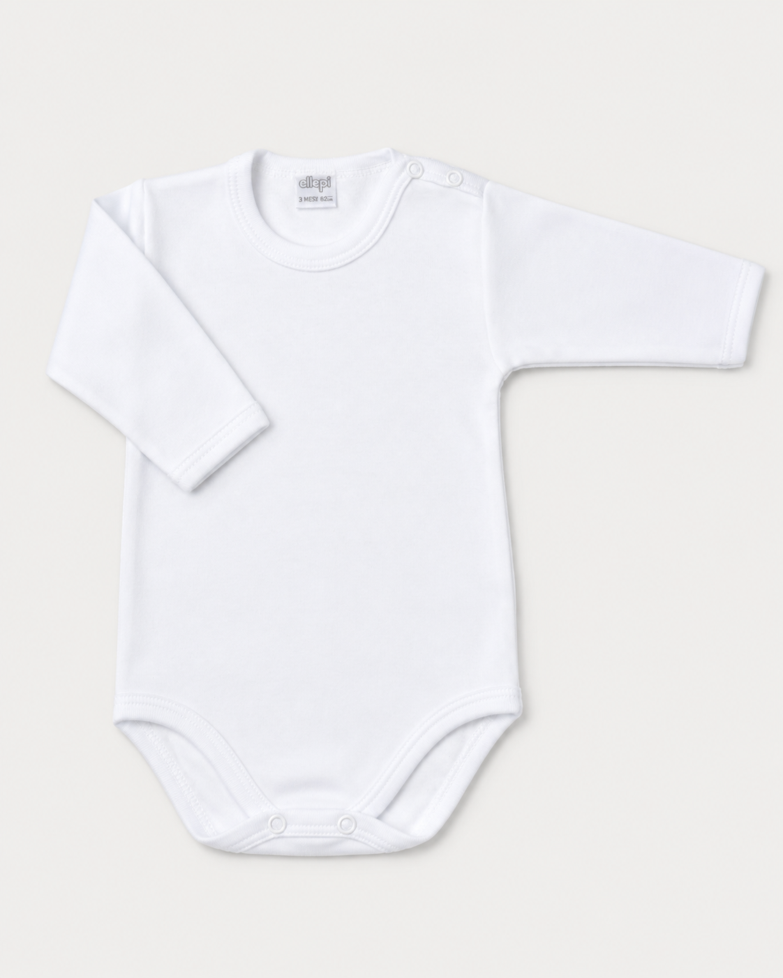 Set 3 Body Neonato Unisex Manica Lunga in Caldo Cotone