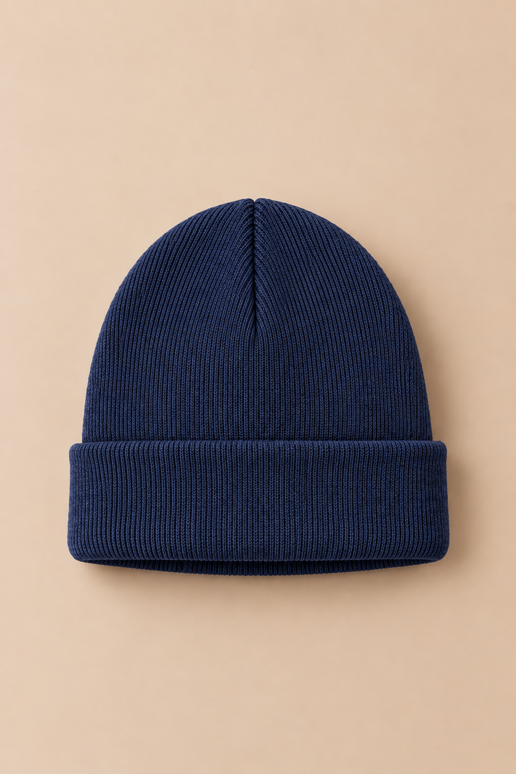 Cappellino Neonato Unisex con Risvolto
