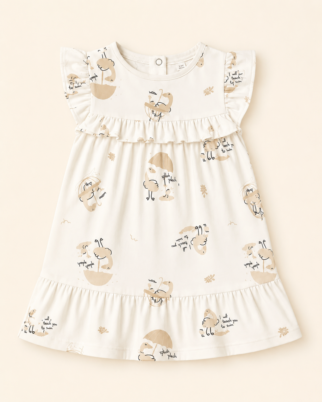 Abito Bimba in Bamboo e Cotone