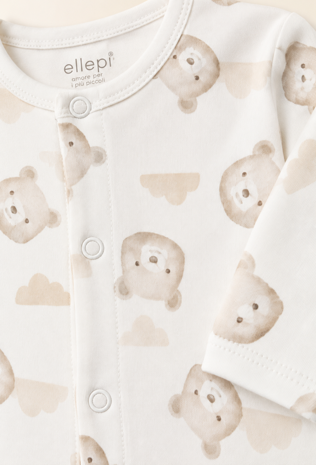 Tutina Intera in Cotone Organico Certificato GOTS