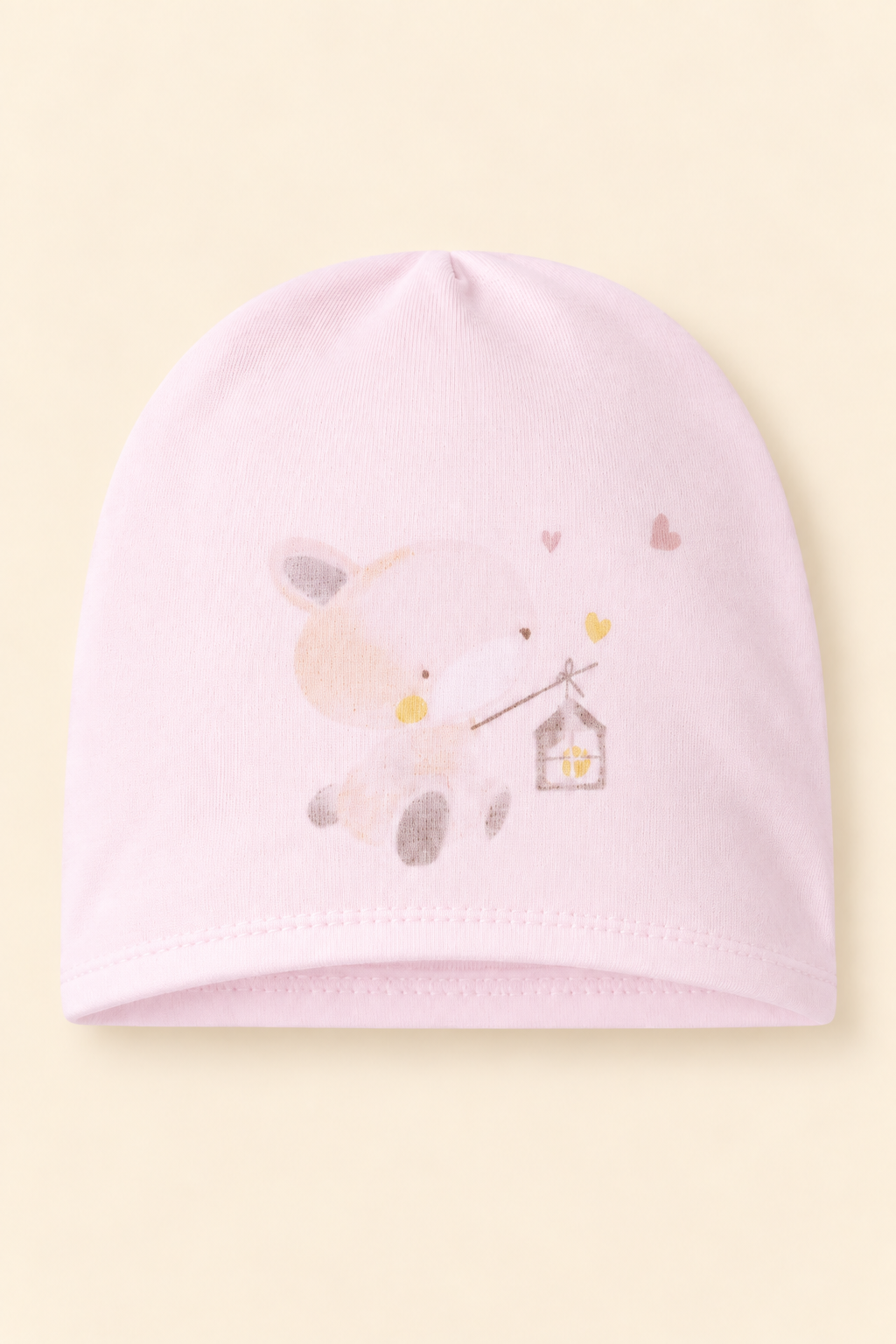 Berretto Neonato Unisex in Puro Cotone