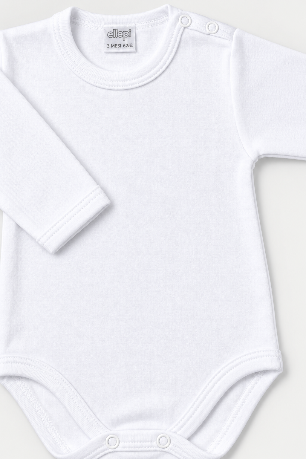 Set 3 Body Neonato Unisex Manica Lunga in Caldo Cotone