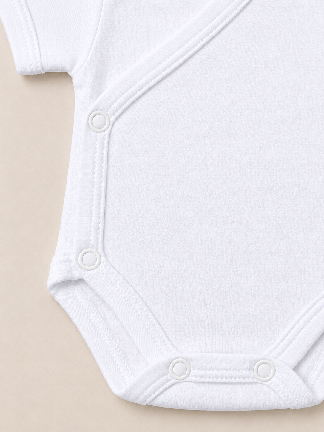 Set 3 Body Neonato Unisex in Caldo Cotone con Apertura a Portafoglio