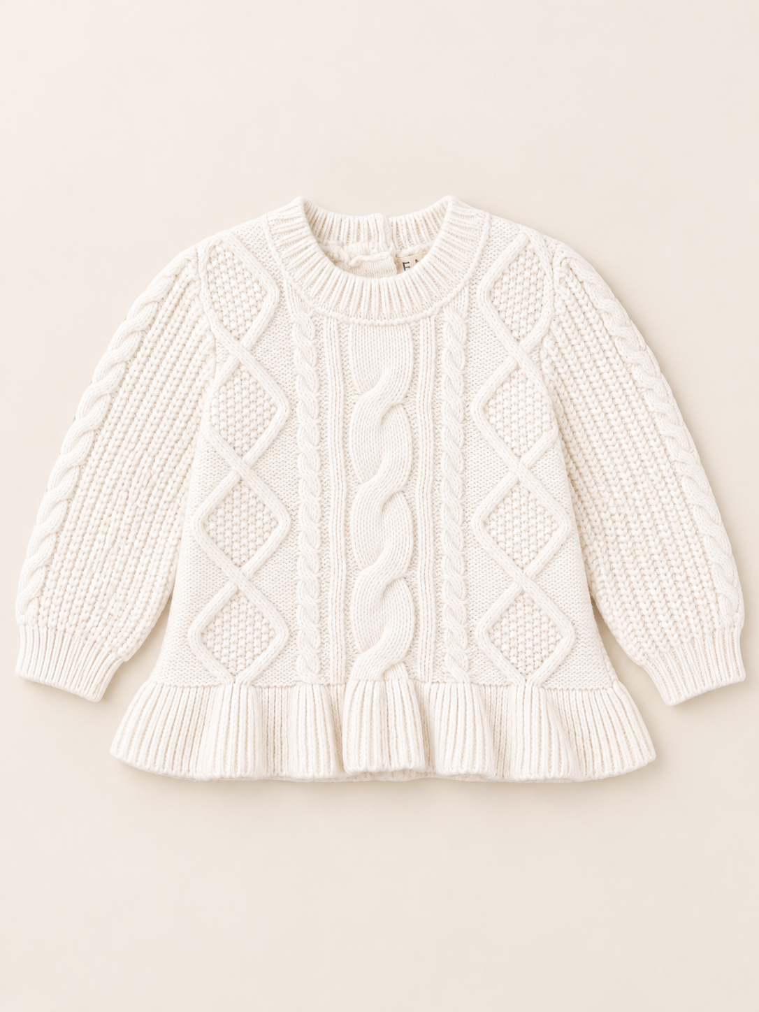 Maglione Bianco Bambina