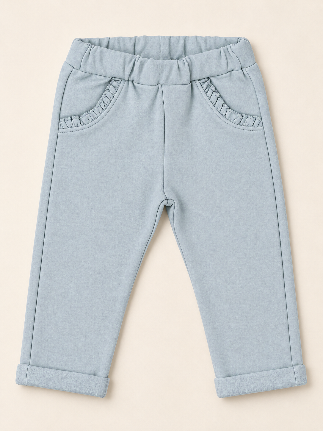 Pantalone Bambina Lungo Menta