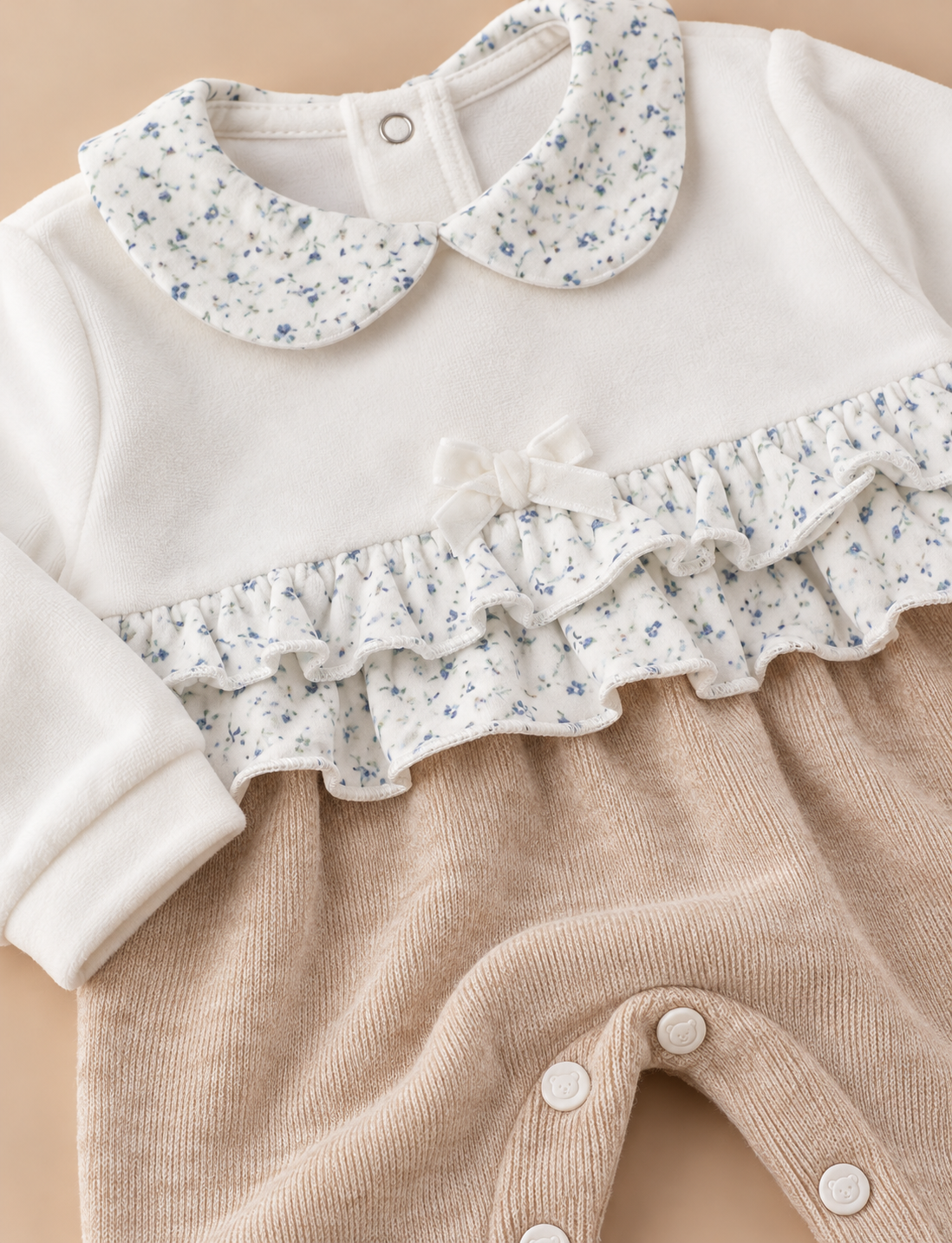 Tutina Neonata in Maglia