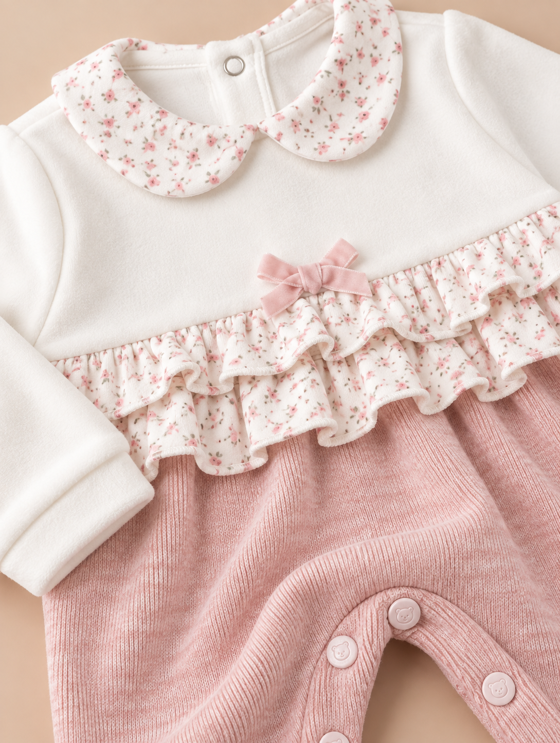 Tutina Neonata in Maglia