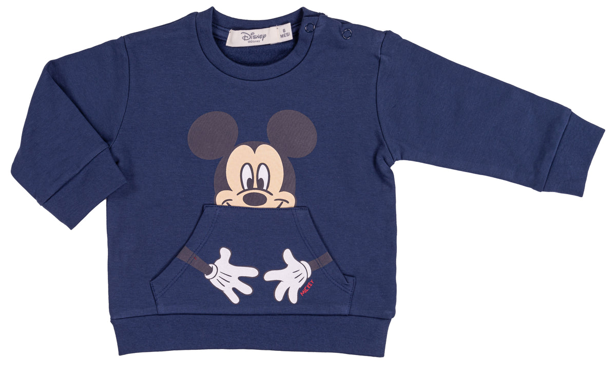 Felpa Bambino Girocollo Mickey Mouse
