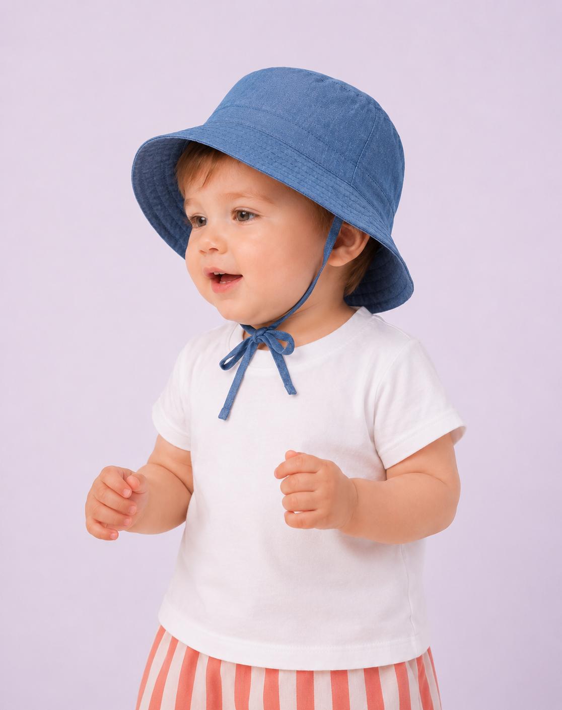 Cappello Pescatore Bambino con Laccetto