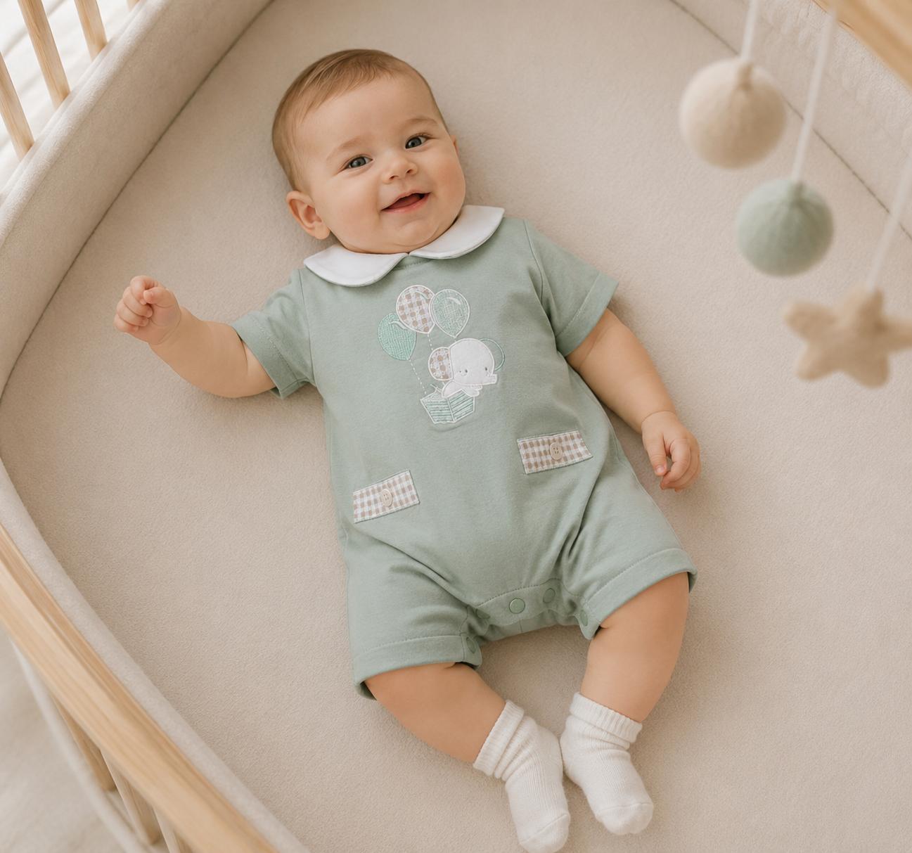 Pagliaccetto Bambino in Jersey con Colletto