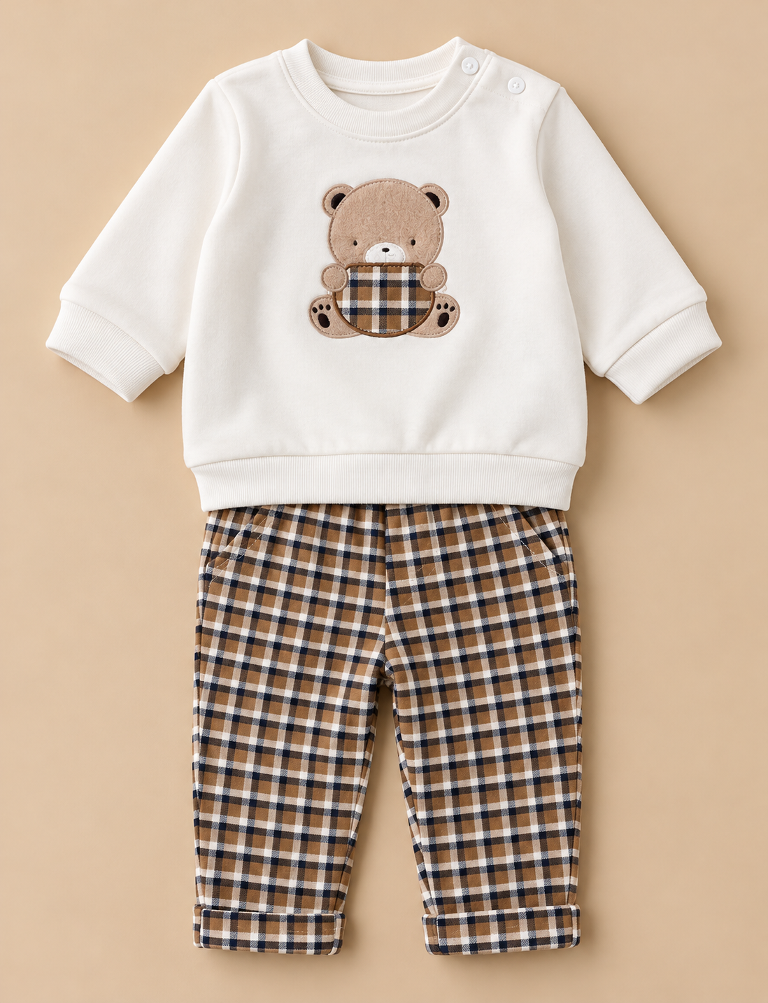Completo Bambino in Felpa di Cotone