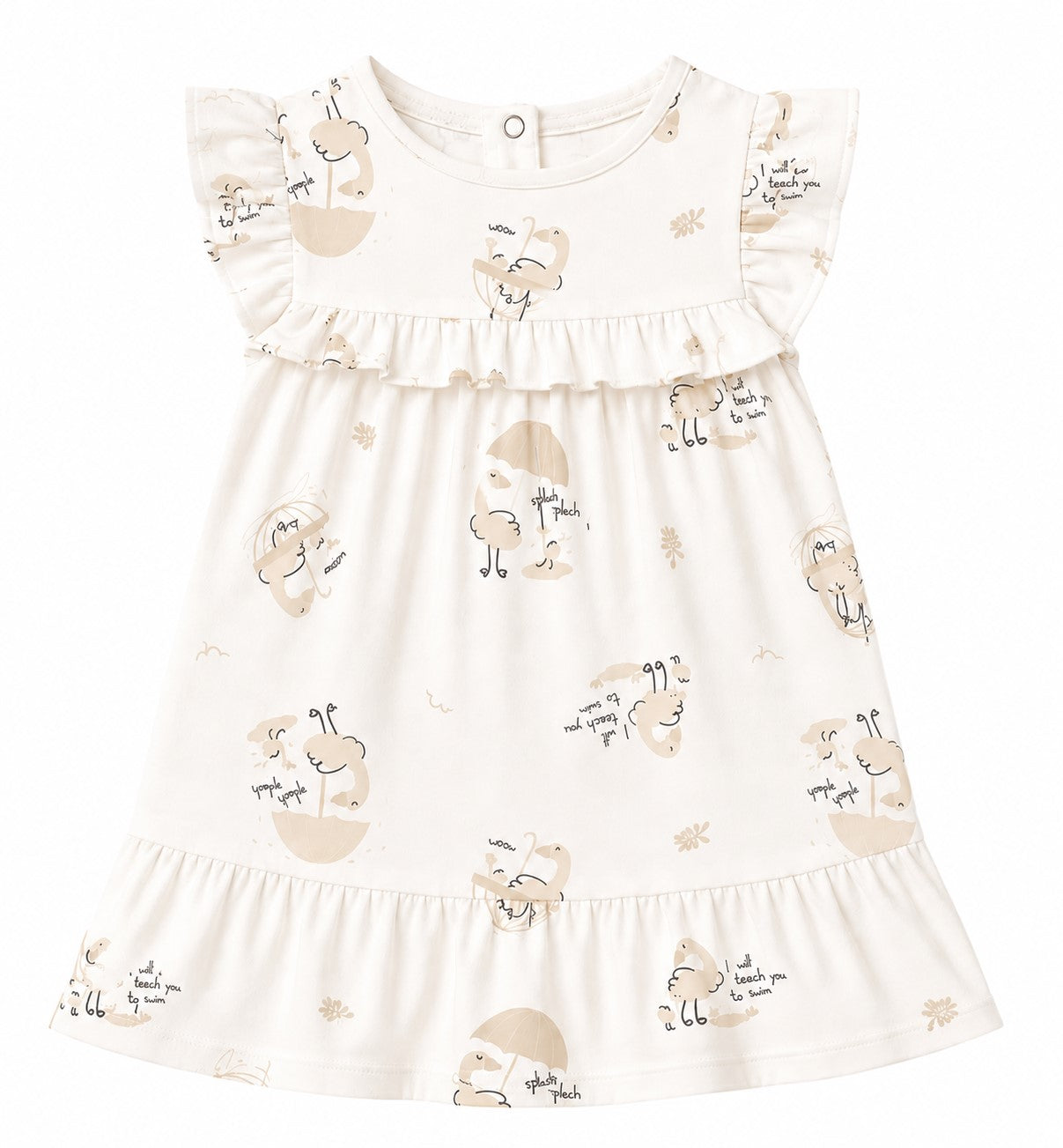 Abito Bimba in Bamboo e Cotone