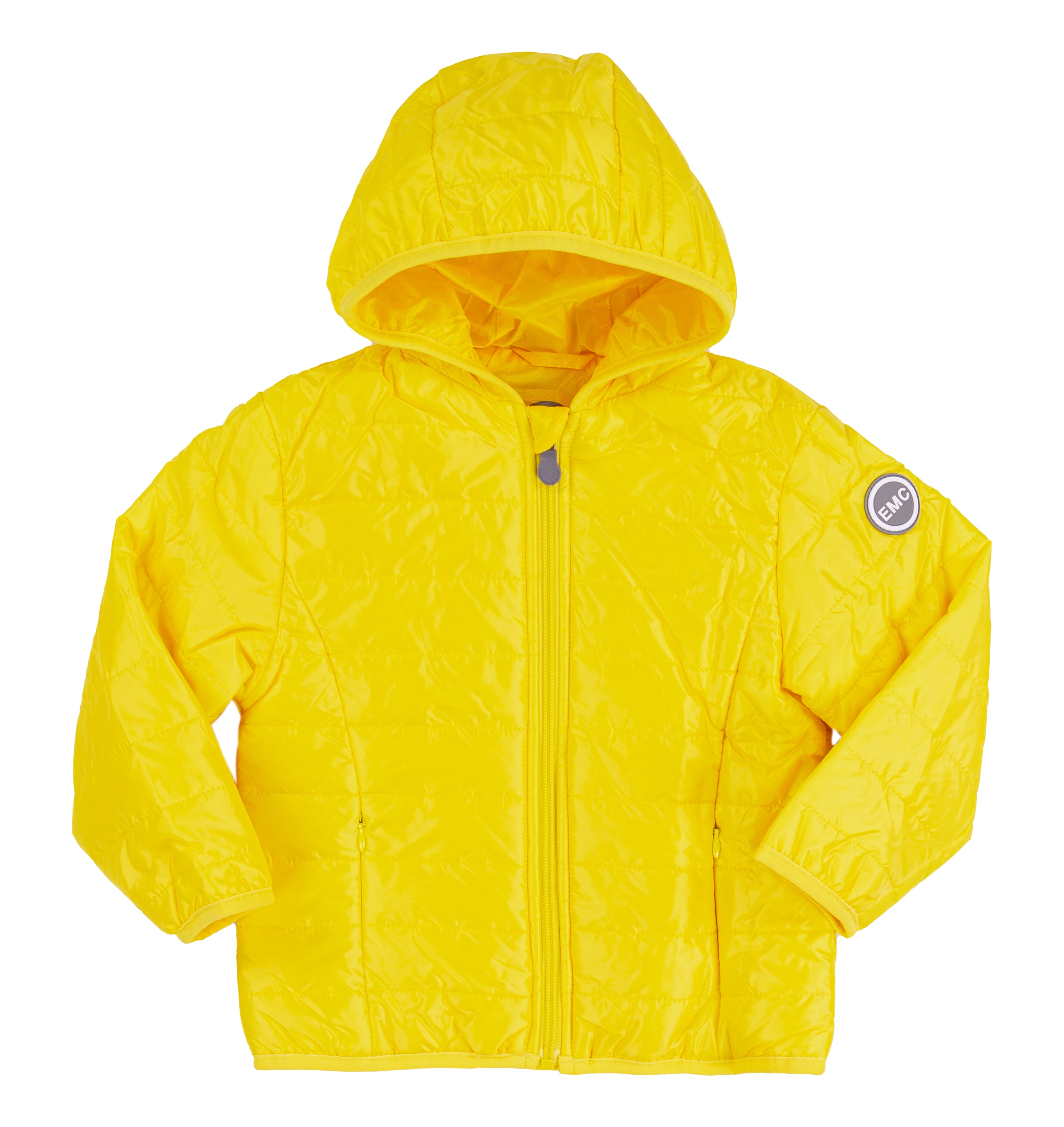 Giubbino Unisex Antivento con Cappuccio e Polsini Elasticizzati