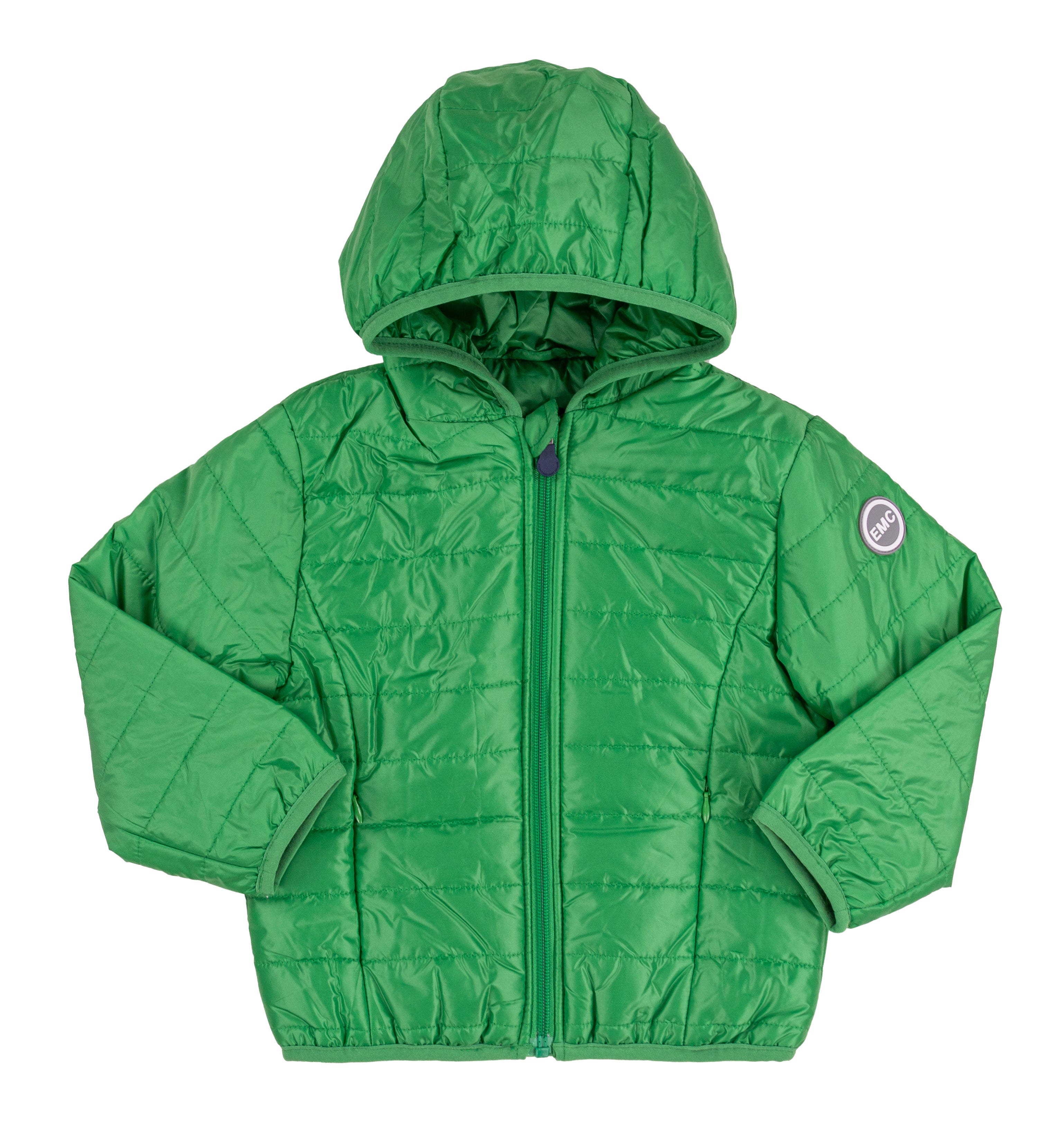 Giubbino Unisex Antivento con Cappuccio e Polsini Elasticizzati