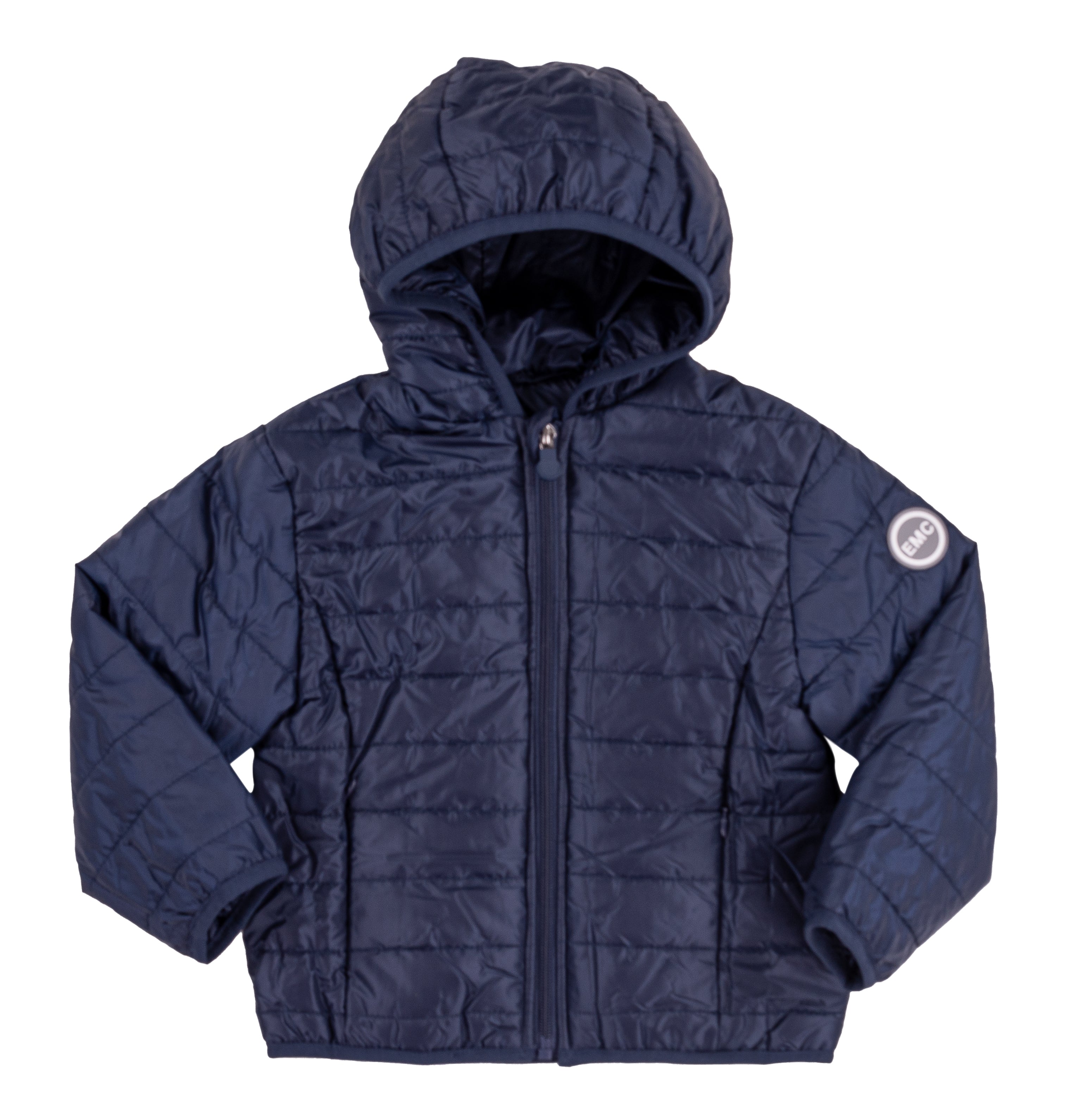 Giubbino Unisex Antivento con Cappuccio e Polsini Elasticizzati