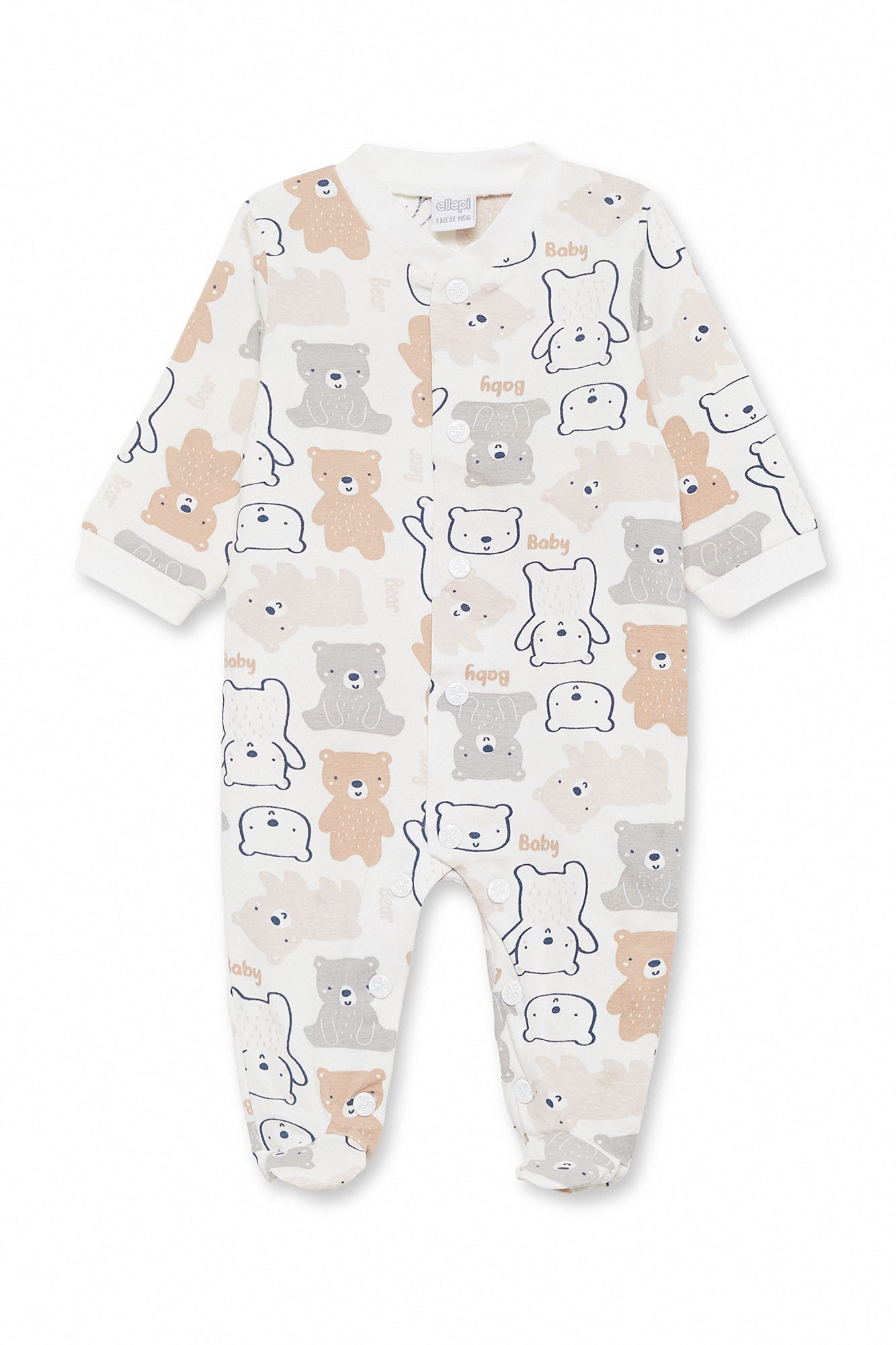 Tutina Neonato Unisex in Jersey di Cotone