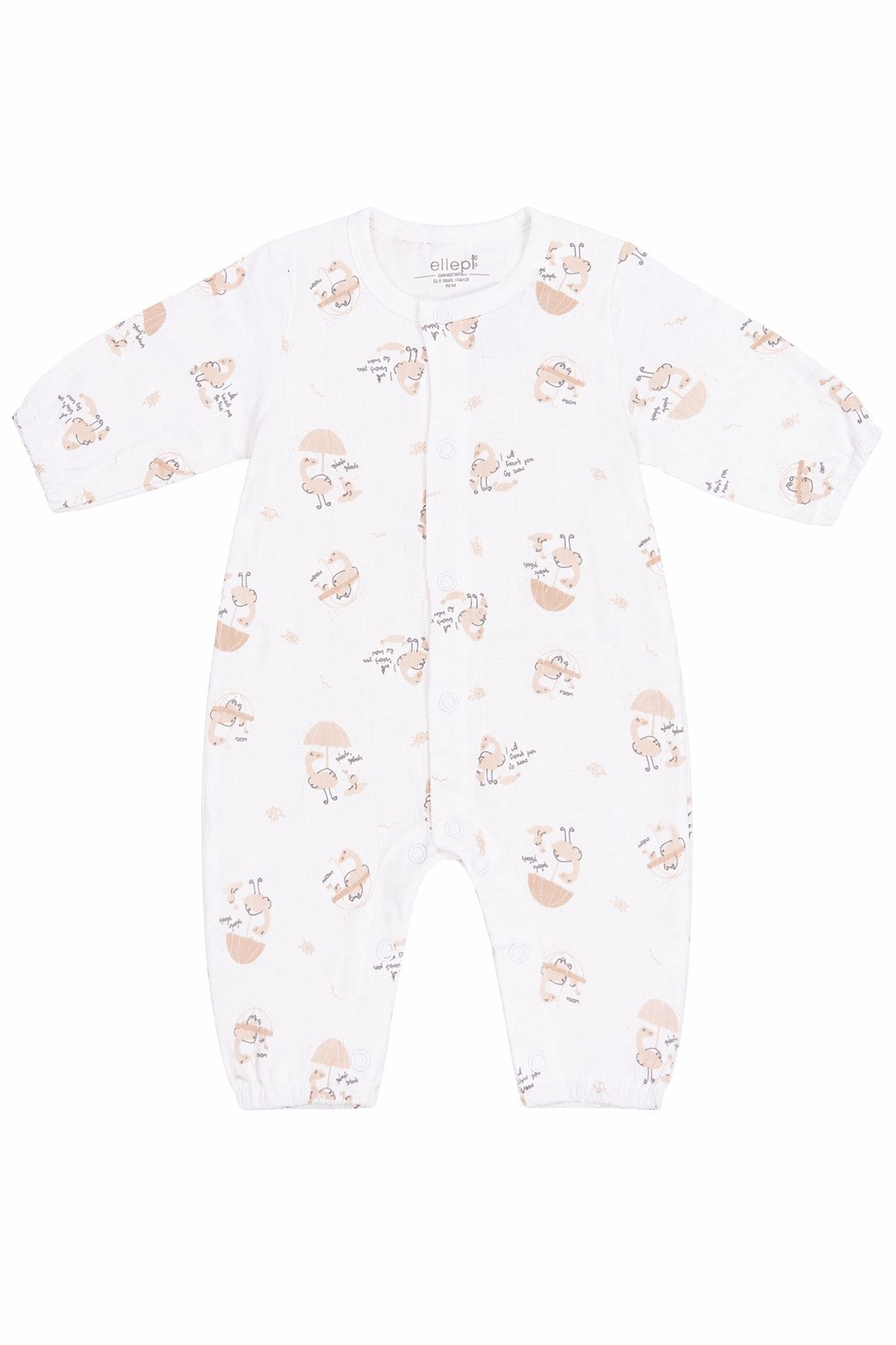 Tutina Unisex in Fibra di Bamboo e Cotone