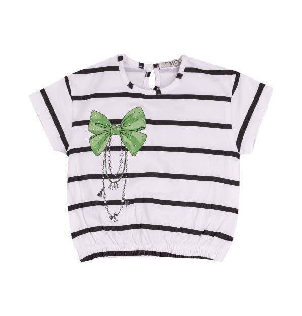 T-shirt Bimba EMC in Jersey Stretch | Comfort Quotidiano