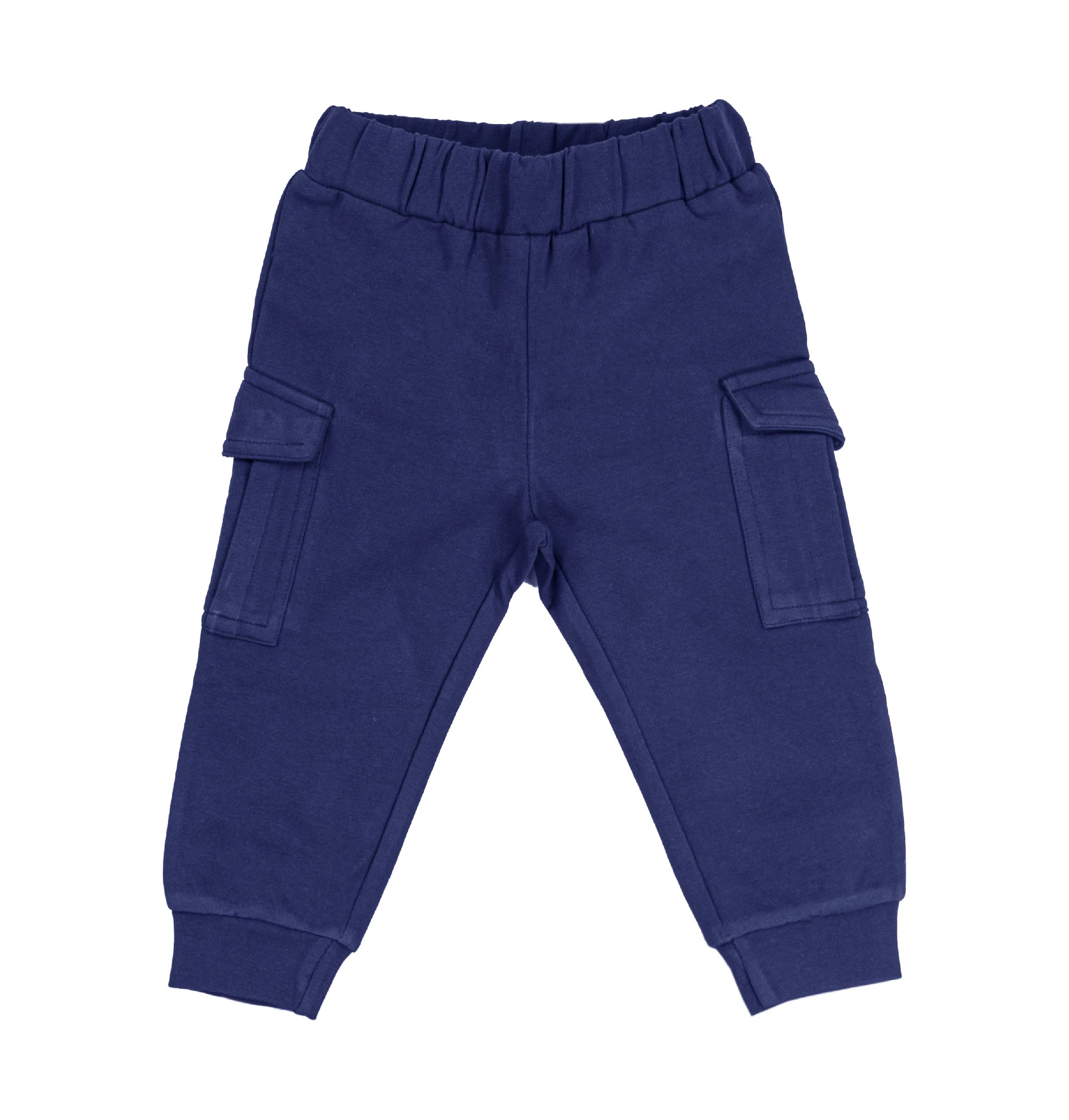 Pantalone Lungo Bambino Modello Cargo in Cotone