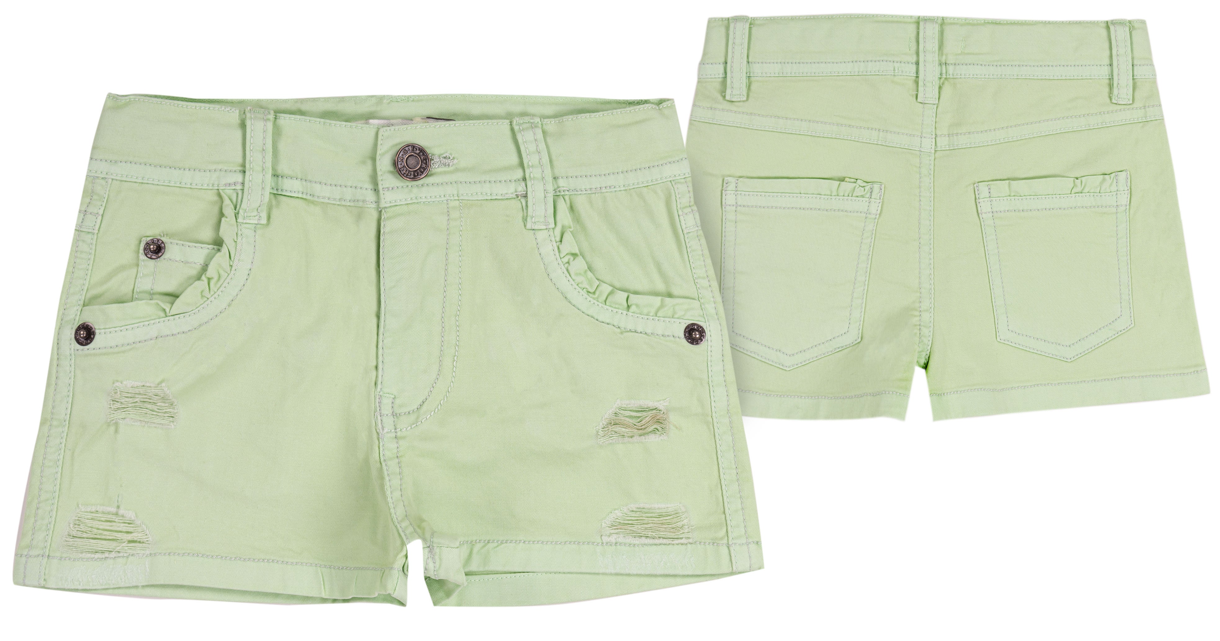 Bermuda Bimba EMC Stretch | Effetto Strappato Trendy