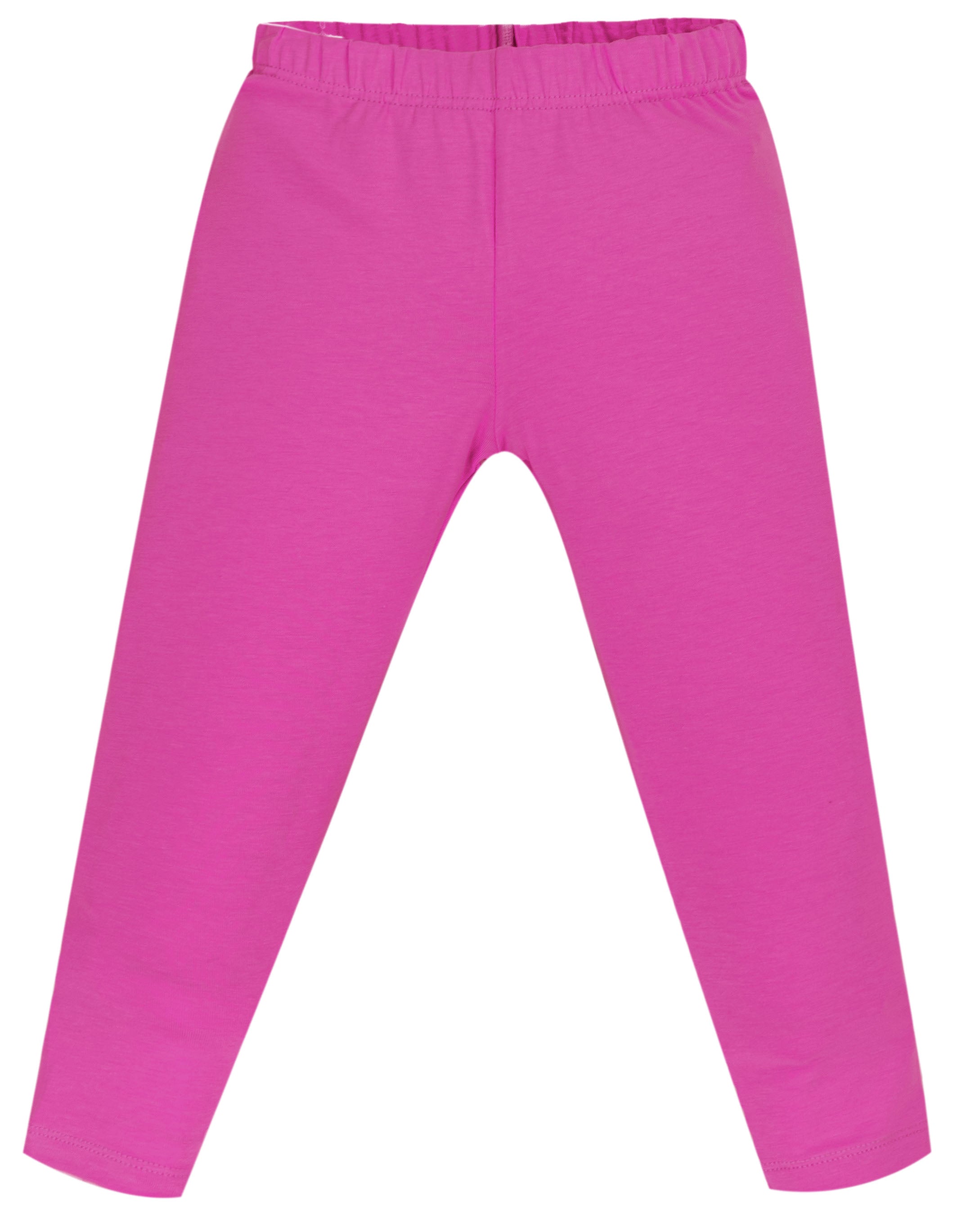 Leggings Bambina in Cotone Elasticizzato Basic