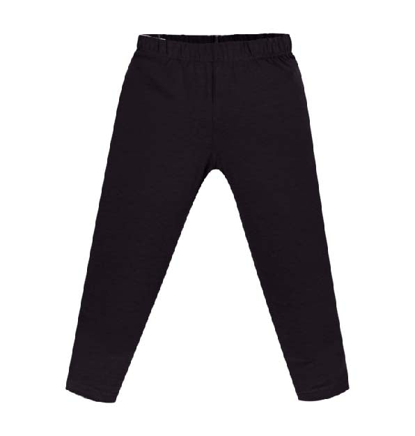 Leggings Bambina in Cotone Elasticizzato Basic