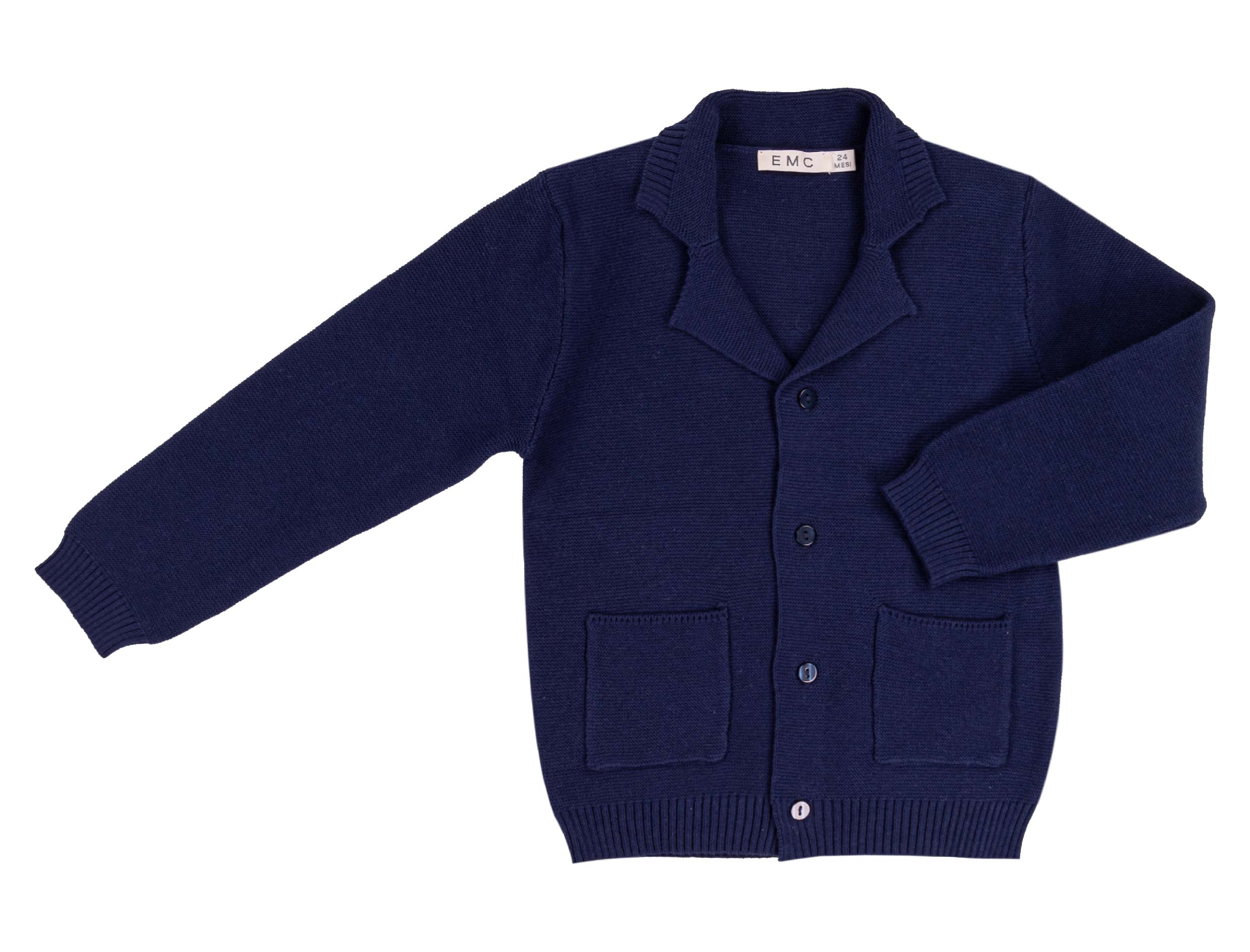 Maglia Bambino Elegante Bottoni 100% Cotone
