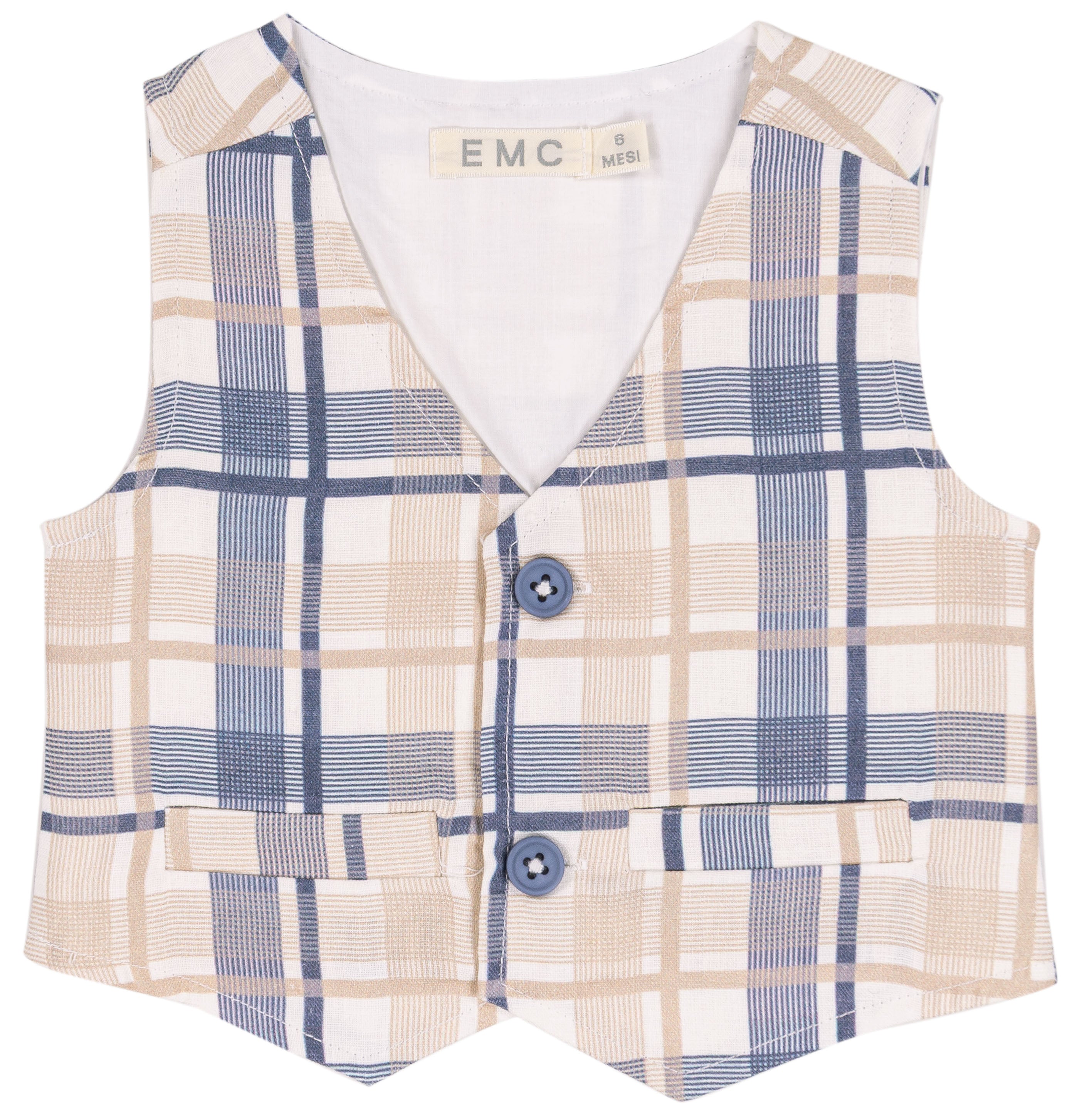 Gilet da Bambino in Lino EMC