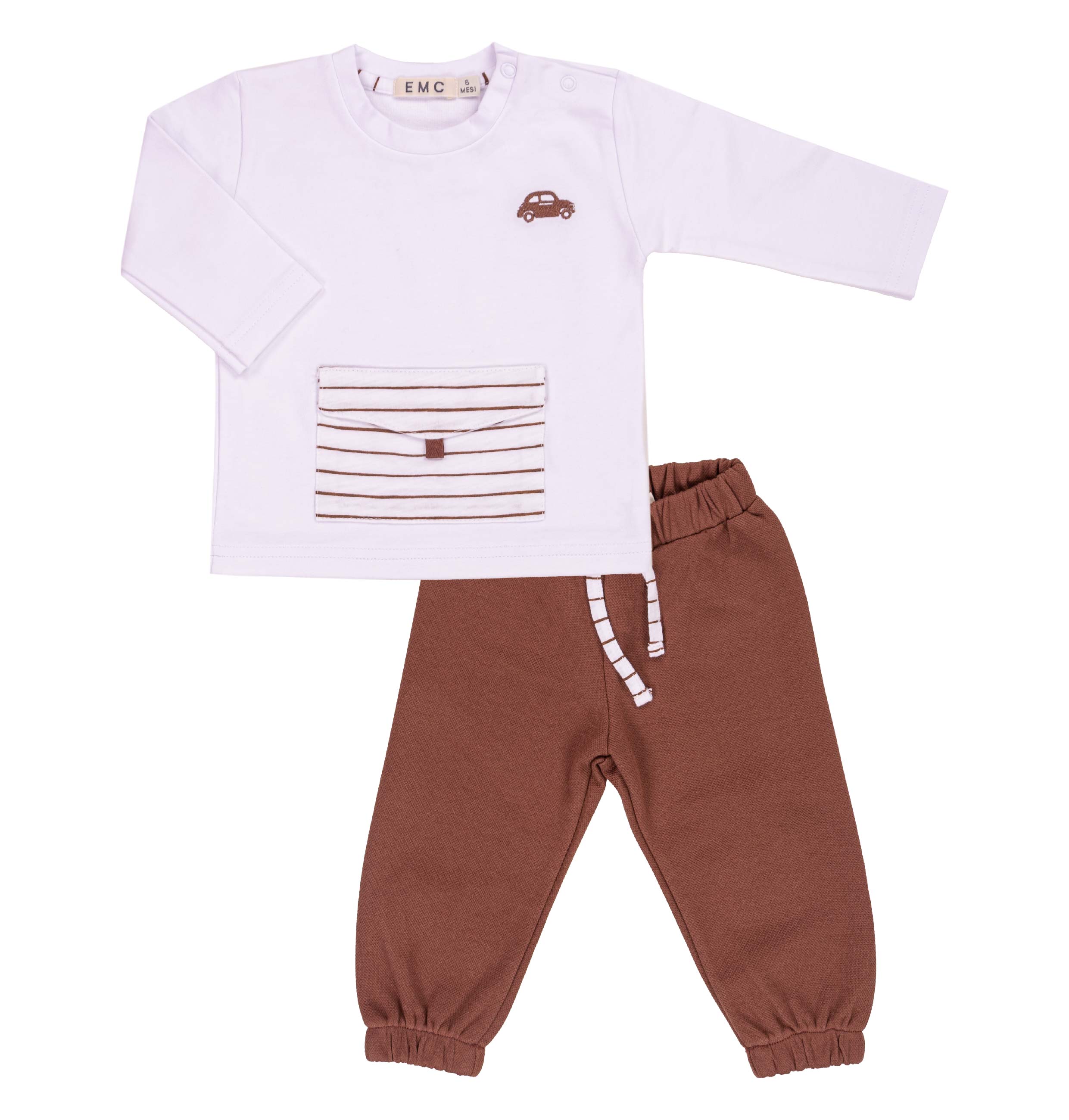 Completo Lungo Bimbo Cotone Stretch