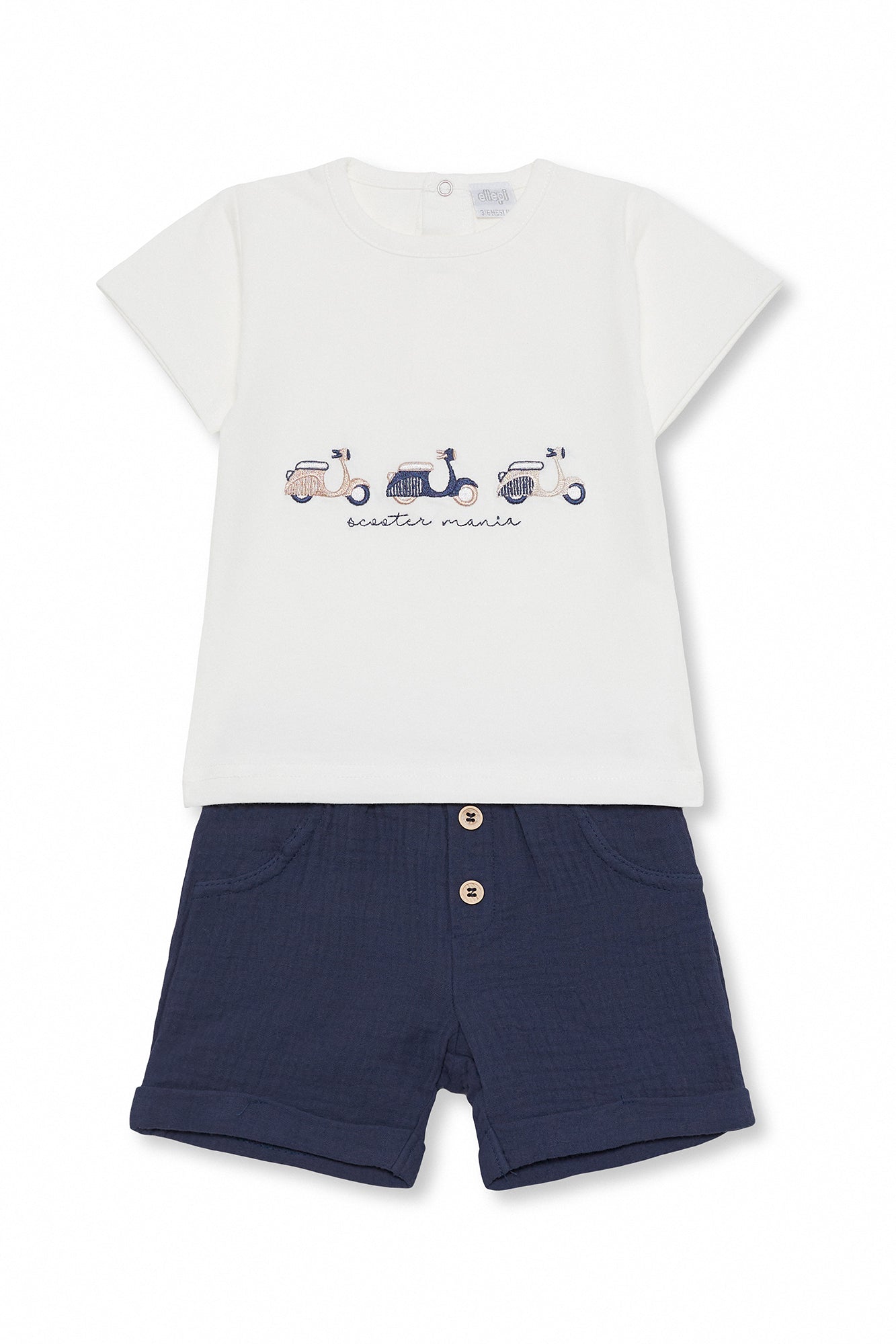 Completo Estivo Bambino in Jersey con Scooter